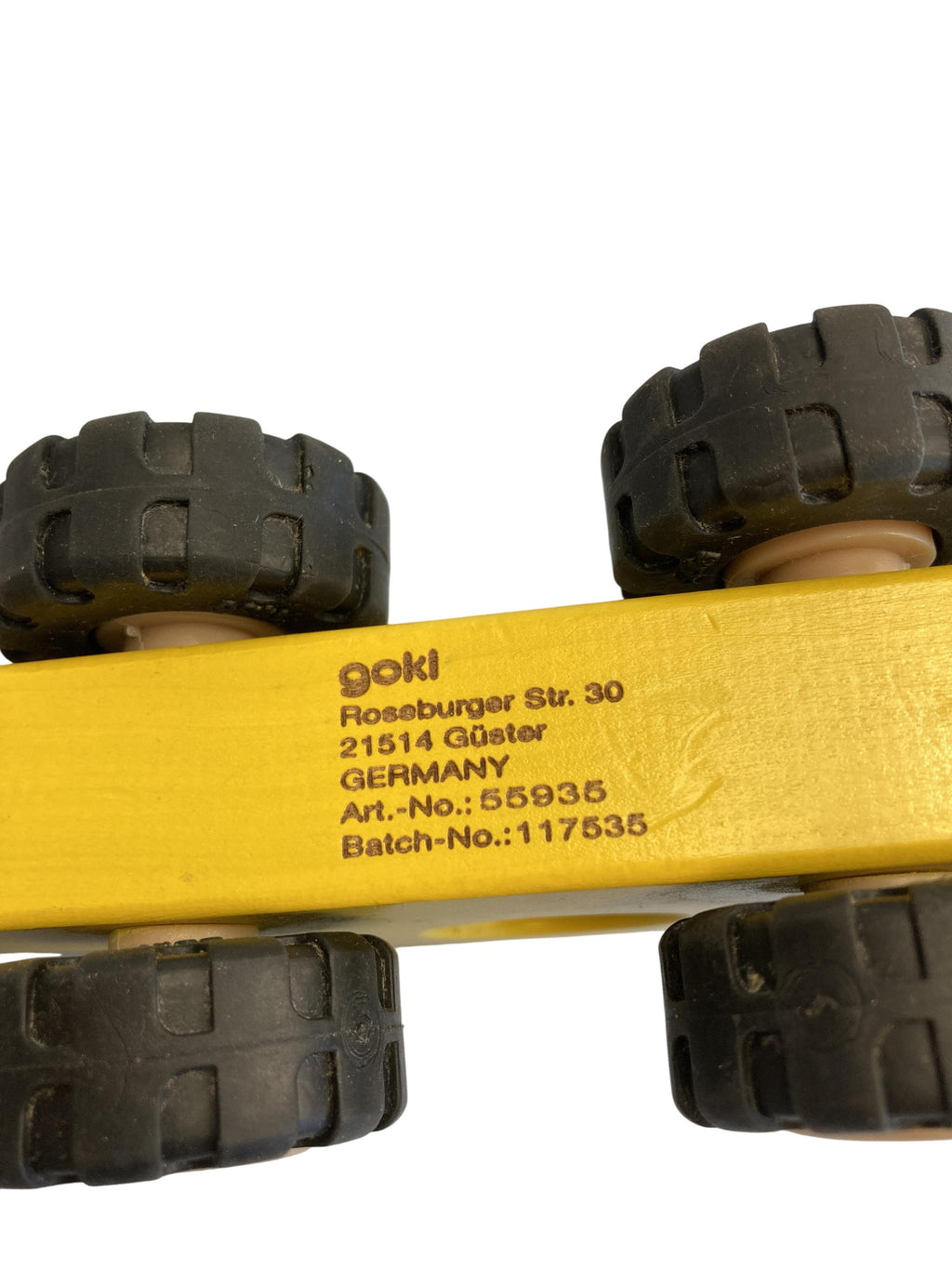Holzspielzeuge Spielen & Lernen Auto Goki Label Image Second Hand