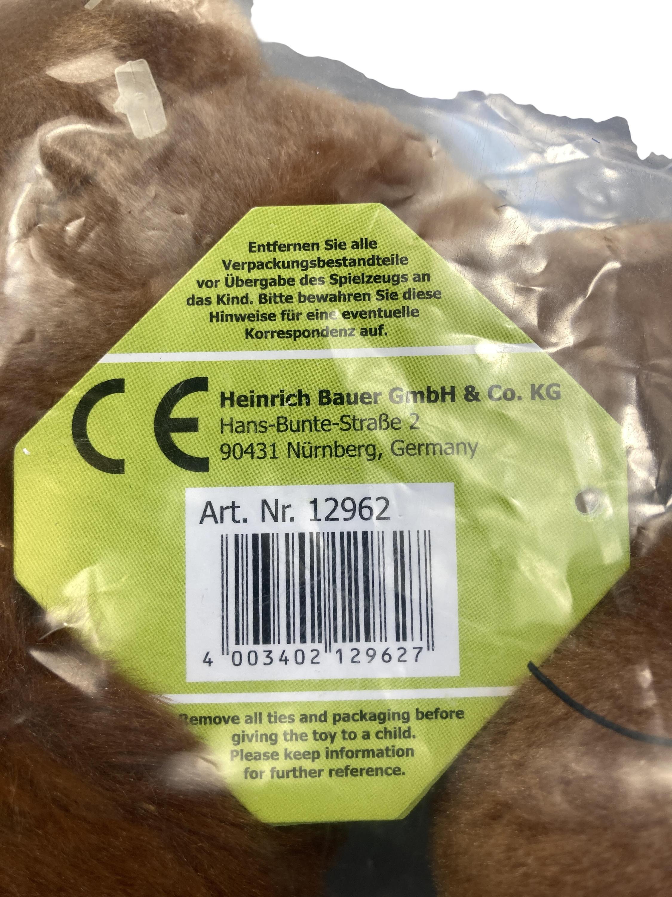 Kuscheltiere Spielen & Lernen Kuscheltier Eichhörnchen Heinrich Bauer Label Image Second Hand