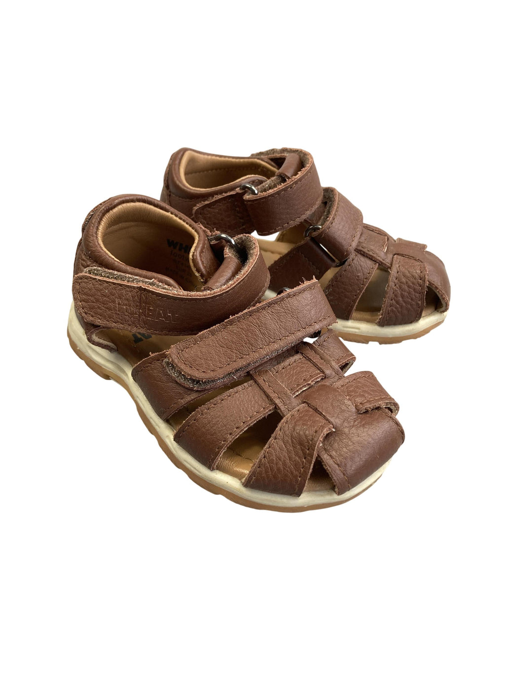 Trekking Sandalen Sandalen Schuhe Trekkingsandalen Wheat Rear Image Second Hand
