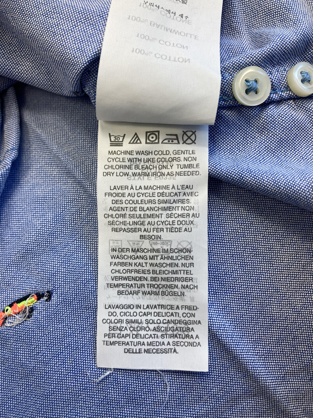 Hemden Hemden & Blusen Kleidung Hemd kurzärmlig Crewcuts Care Label Second Hand
