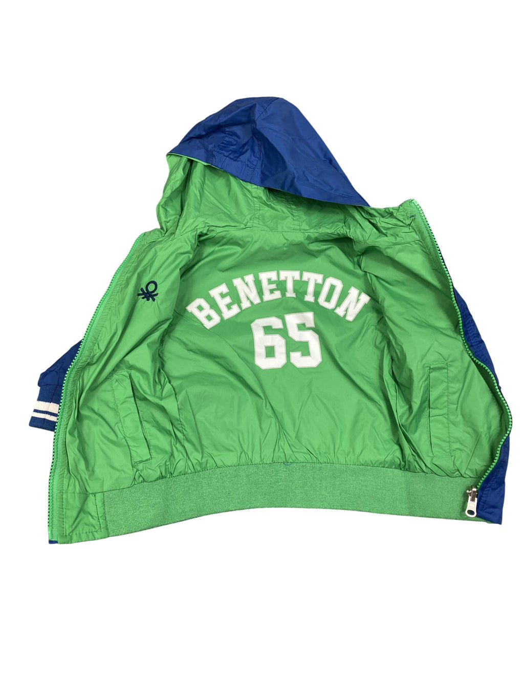 Kapuzenjacken Sweatshirts & Hoodies Kleidung Wendejacke Benetton Rear Image Second Hand