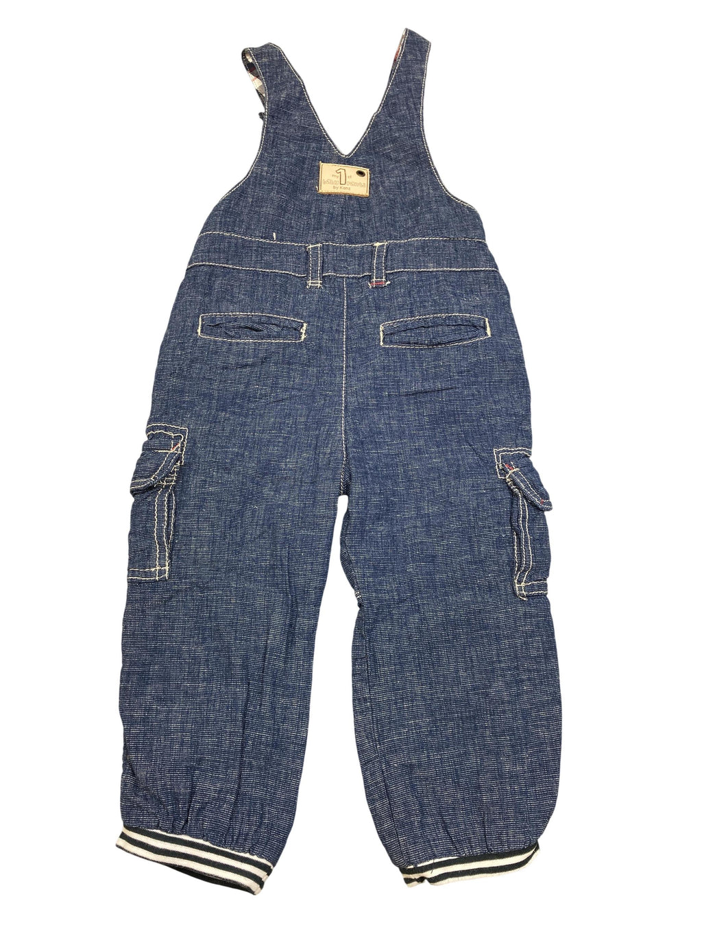 Latzhosen Hosen & Jeans Kleidung Latzhose Kanz Rear Image Second Hand
