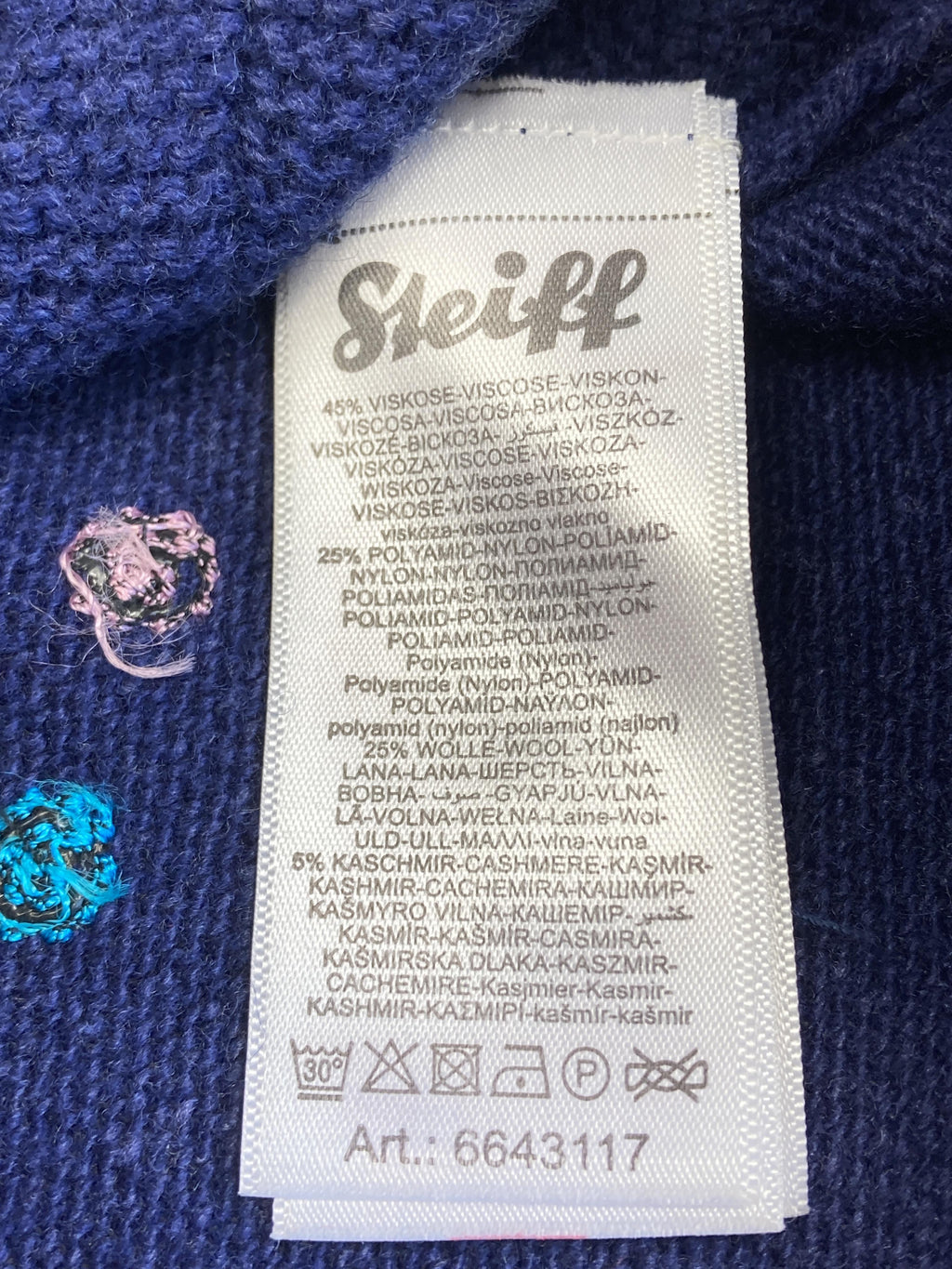 Strickjacken Strickpullover & Strickjacken Kleidung Strickjacke Steiff Care Label Second Hand