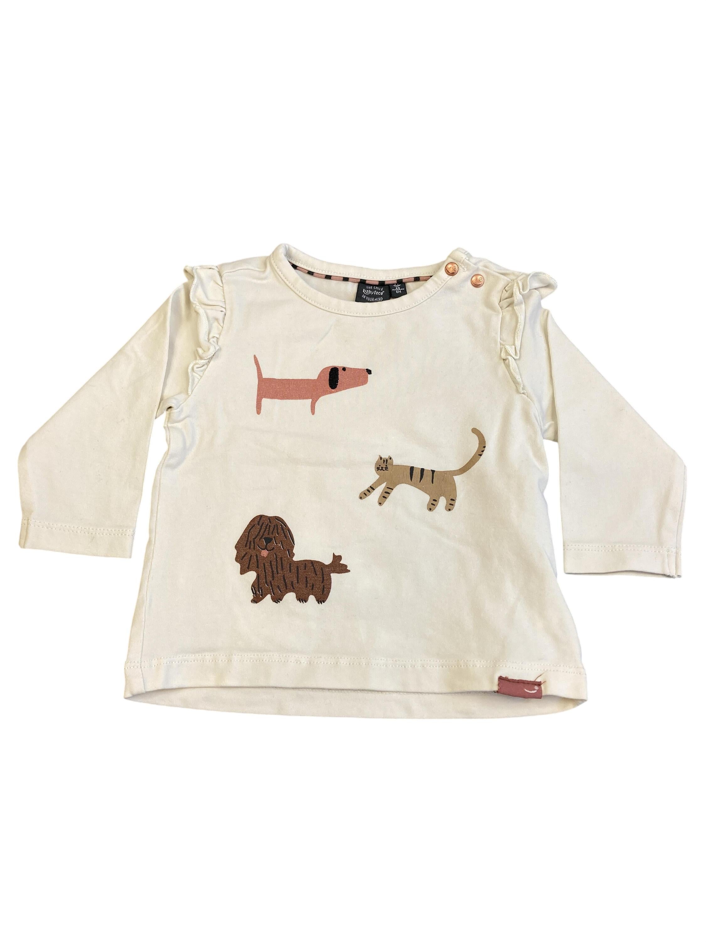 Langarmshirts Longsleeves & Shirts Kleidung Langarmshirt Babyface Front Image Second Hand