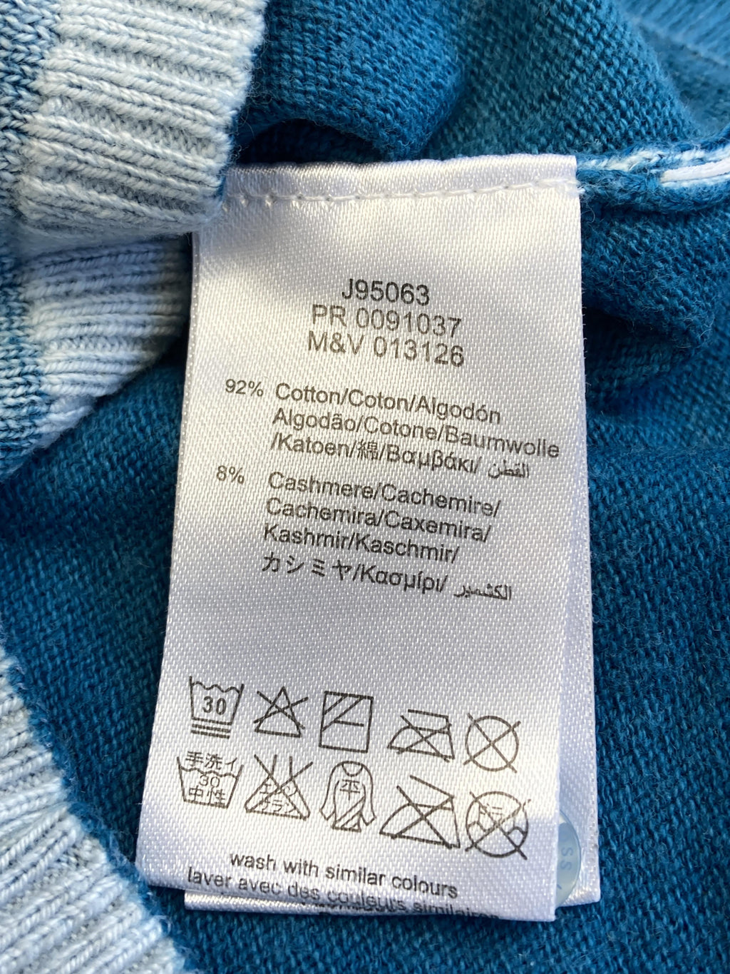 Strickpullover Strickpullover & Strickjacken Kleidung Pullover Hugo Boss Care Label Second Hand
