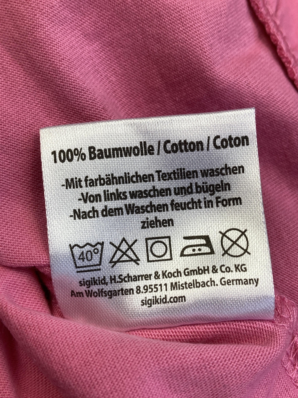 Kleider Kleider & Röcke Kleidung Kleid Sigikid Care Label Second Hand