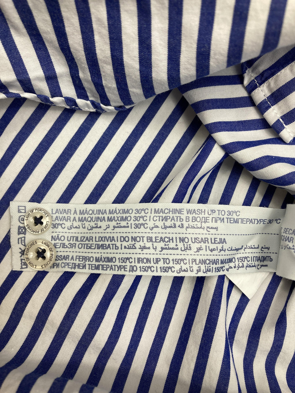 Hemden Hemden & Blusen Kleidung Hemd Lion of Porches Care Label Second Hand