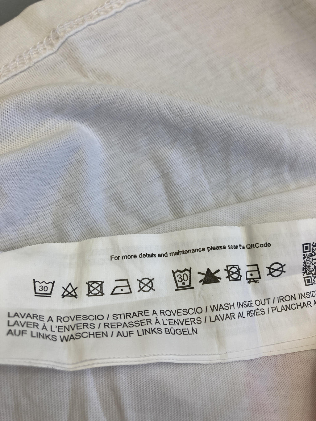 T-Shirts T-Shirts & Tops Kleidung T-Shirt Orginal Marines Care Label Second Hand