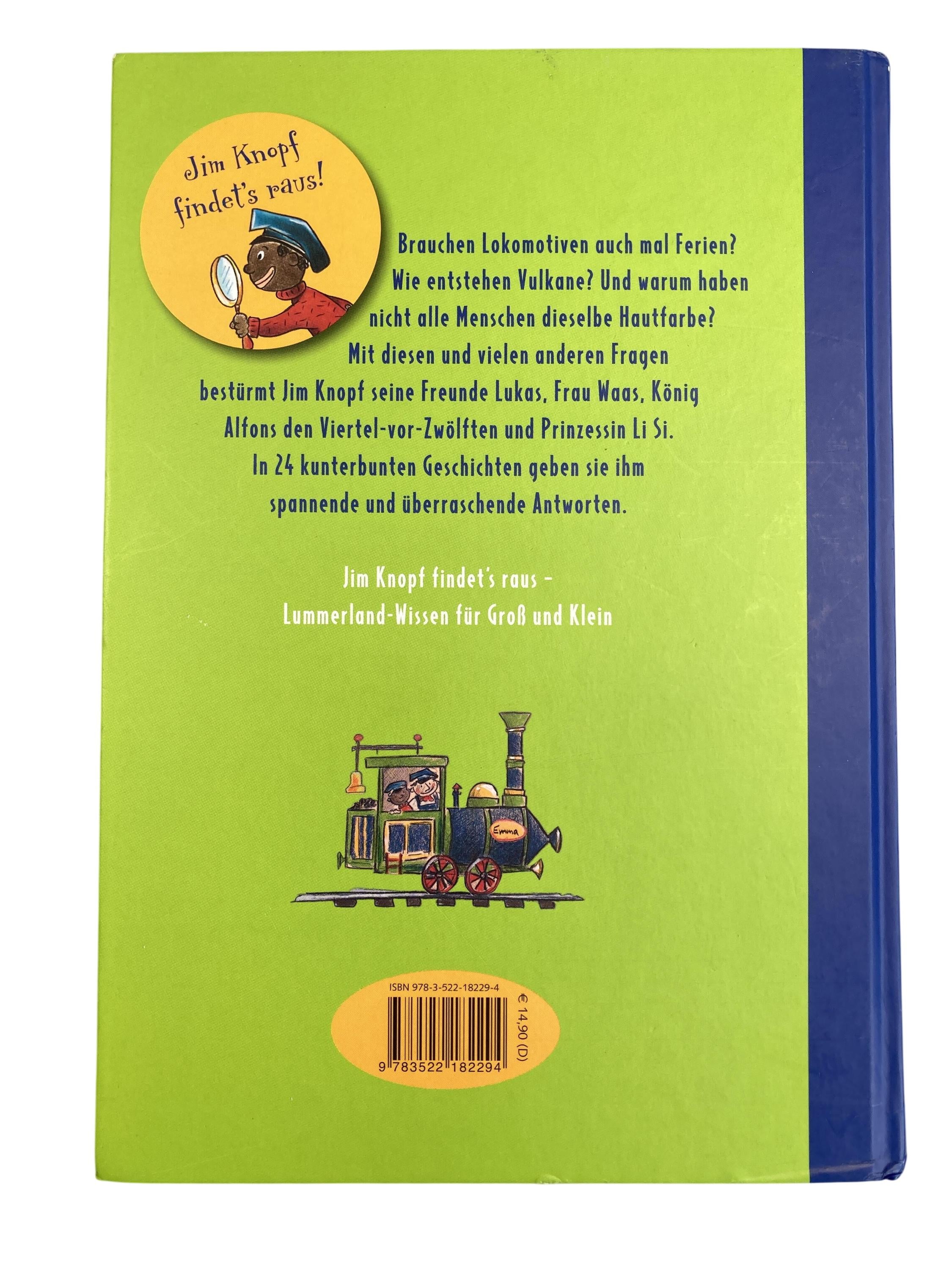 Kinderbücher Bücher Spielen & Lernen Jim Knopf findet's raus Thienemann  Rear Image Second Hand
