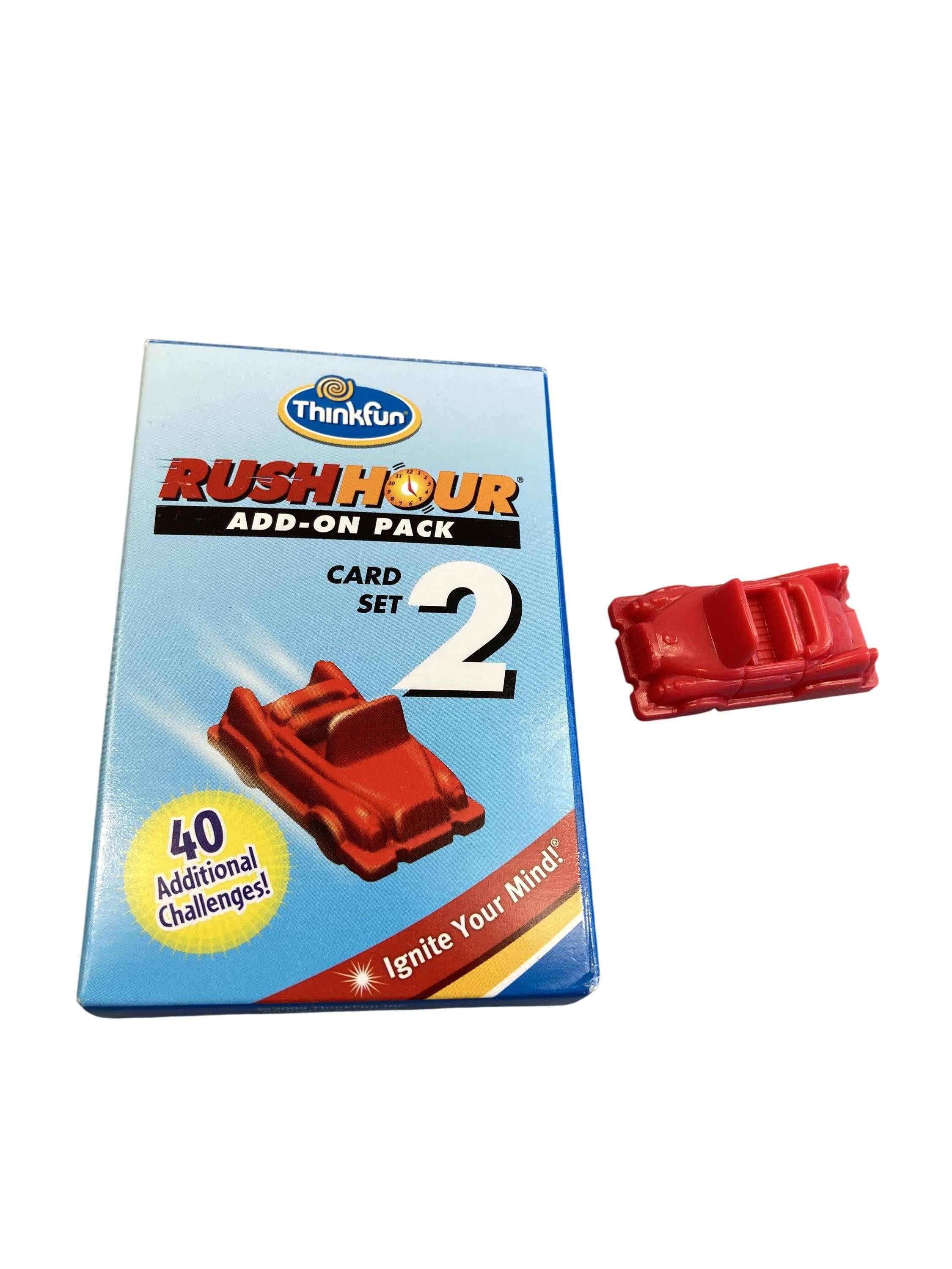 Kartenspiele Brett- / Gesellschaftsspiele Spielen & Lernen Rushhour AddOn Pack Card Set 2 Thinkfun Front Image Second Hand