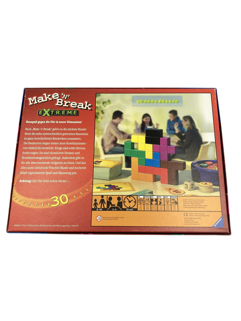 Brett- / Gesellschaftsspiele Spielen & Lernen Make'N' Break Extreme Ravensburger  Rear Image Second Hand