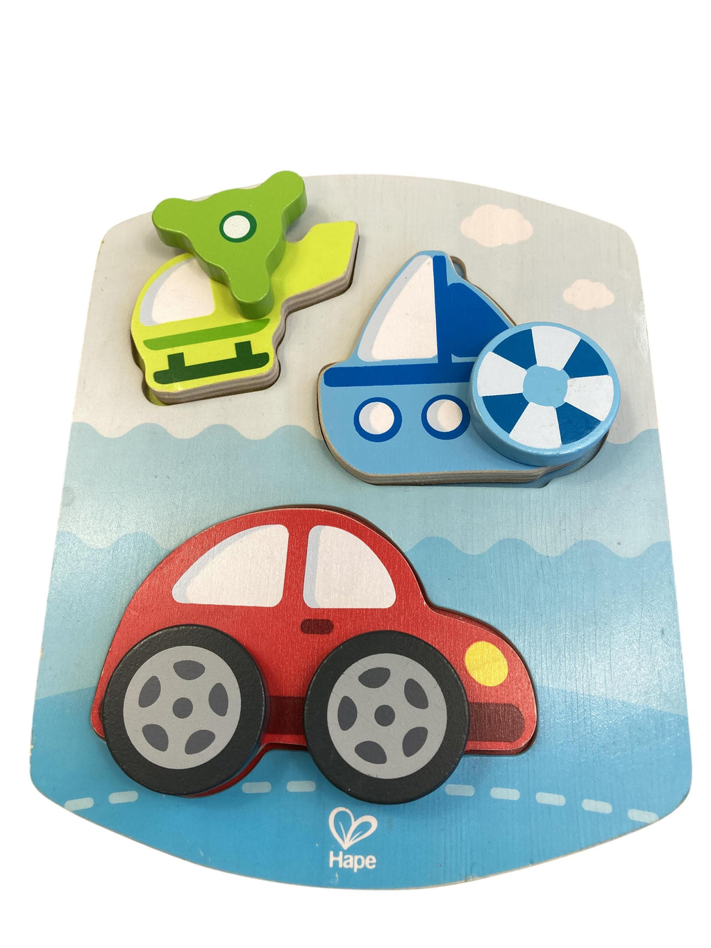 Holzpuzzles Holzspielzeuge Spielen & Lernen Puzzle Hape Front Image Second Hand