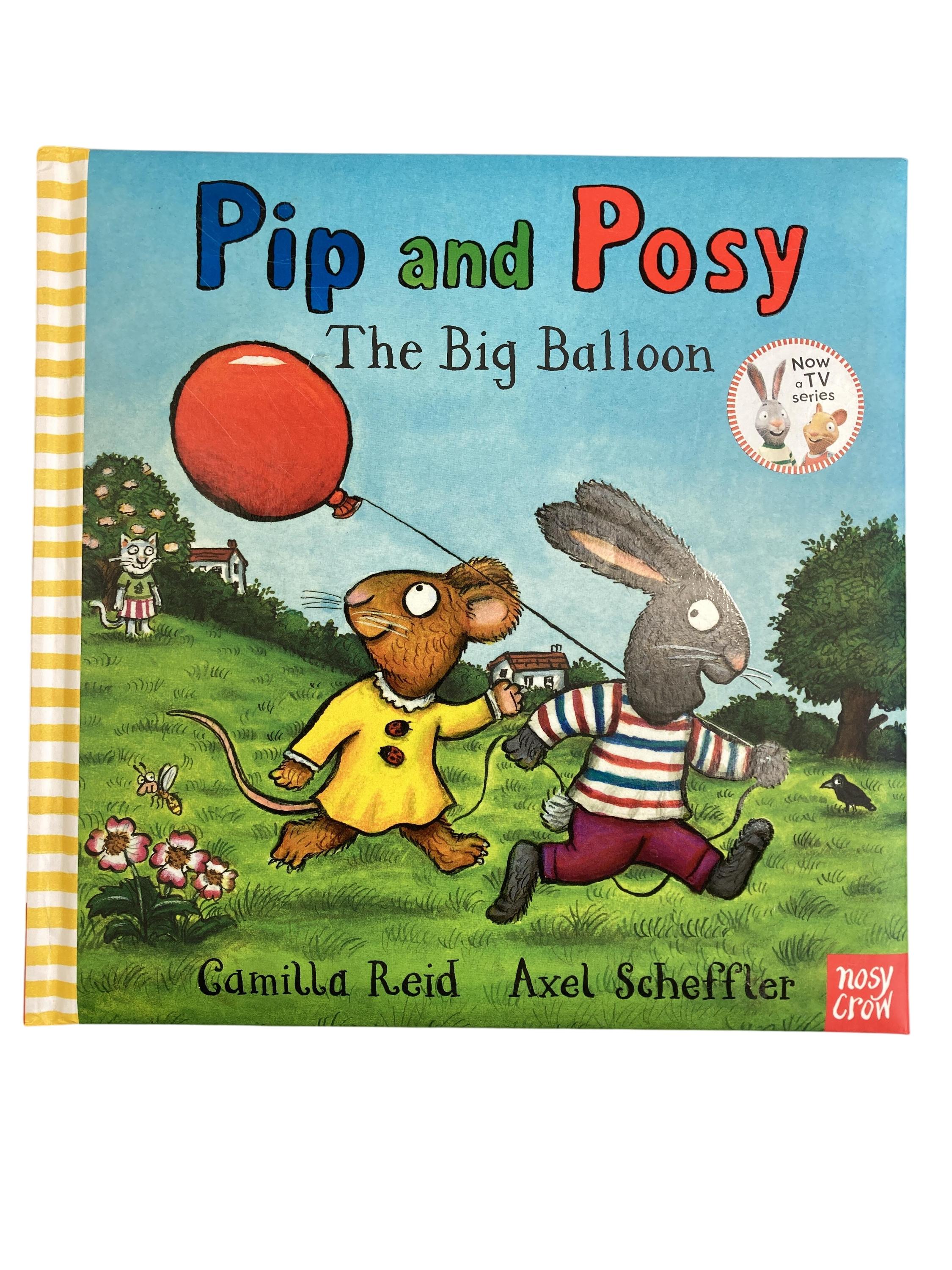 Kinderbücher Bücher Spielen & Lernen Pip and Posy - The Big Ballon Nosy Crow Front Image Second Hand