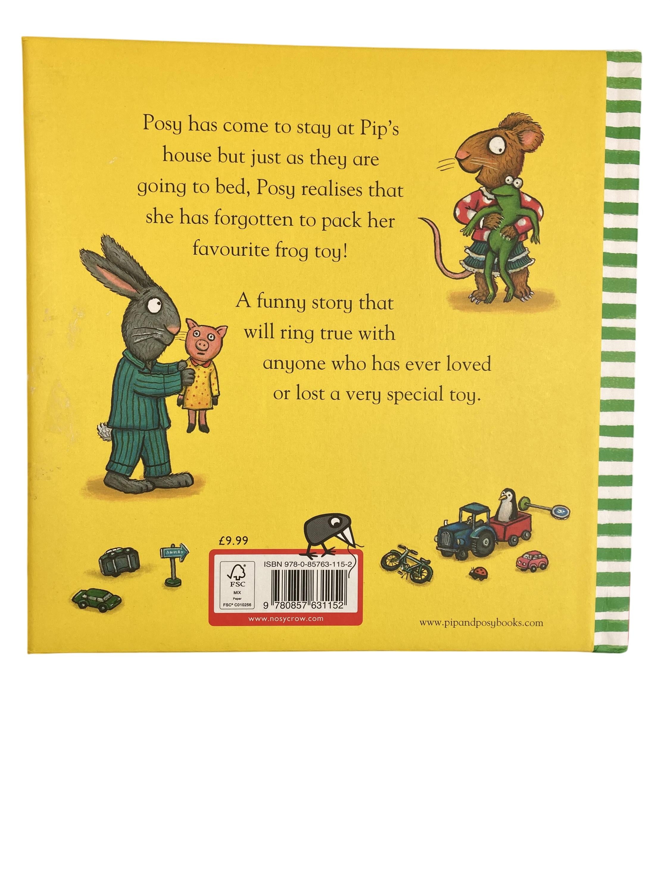 Kinderbücher Bücher Spielen & Lernen Pip and Posy - The Bedtime Frog Nosy Crow Rear Image Second Hand