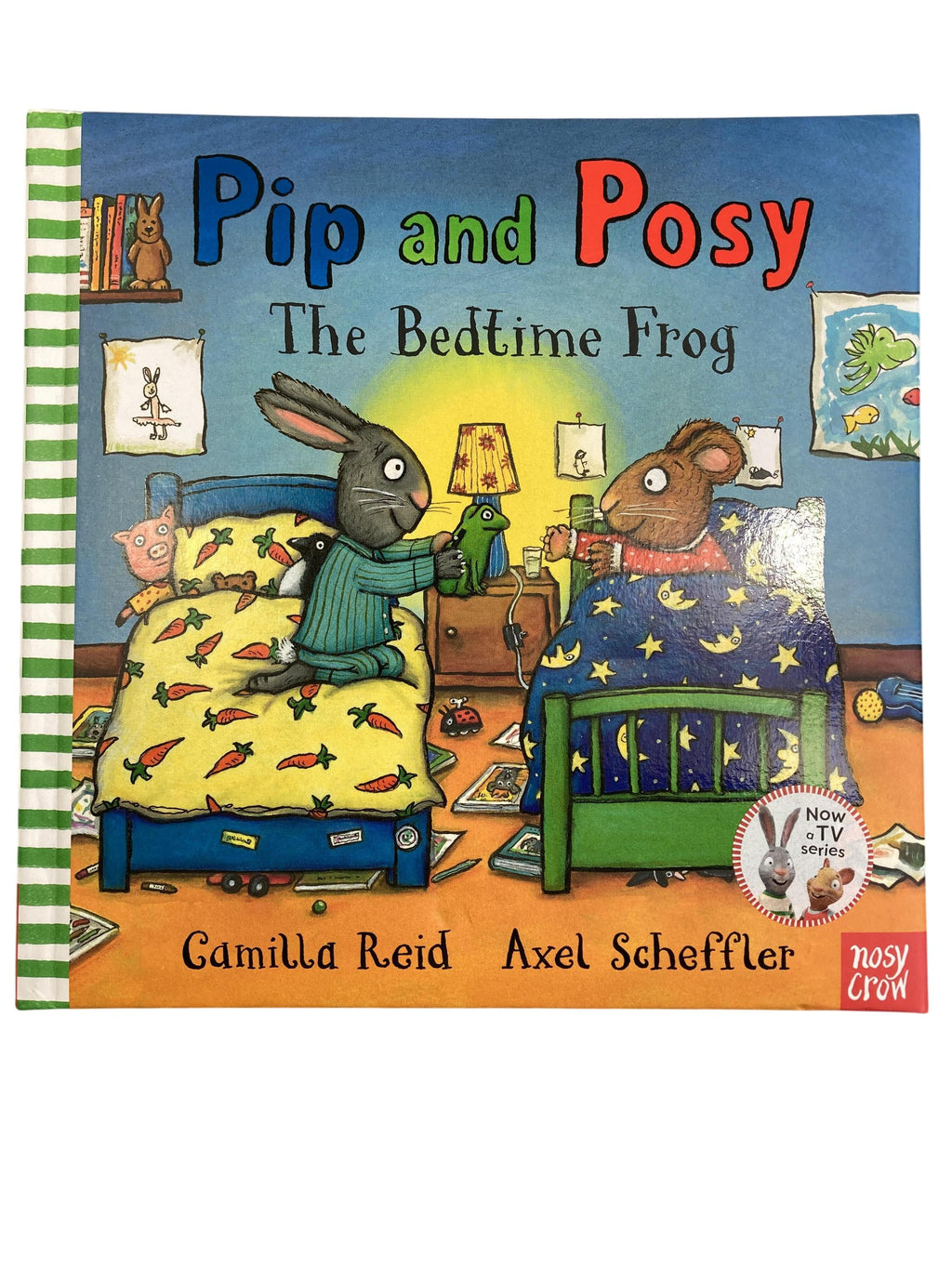 Kinderbücher Bücher Spielen & Lernen Pip and Posy - The Bedtime Frog Nosy Crow Front Image Second Hand