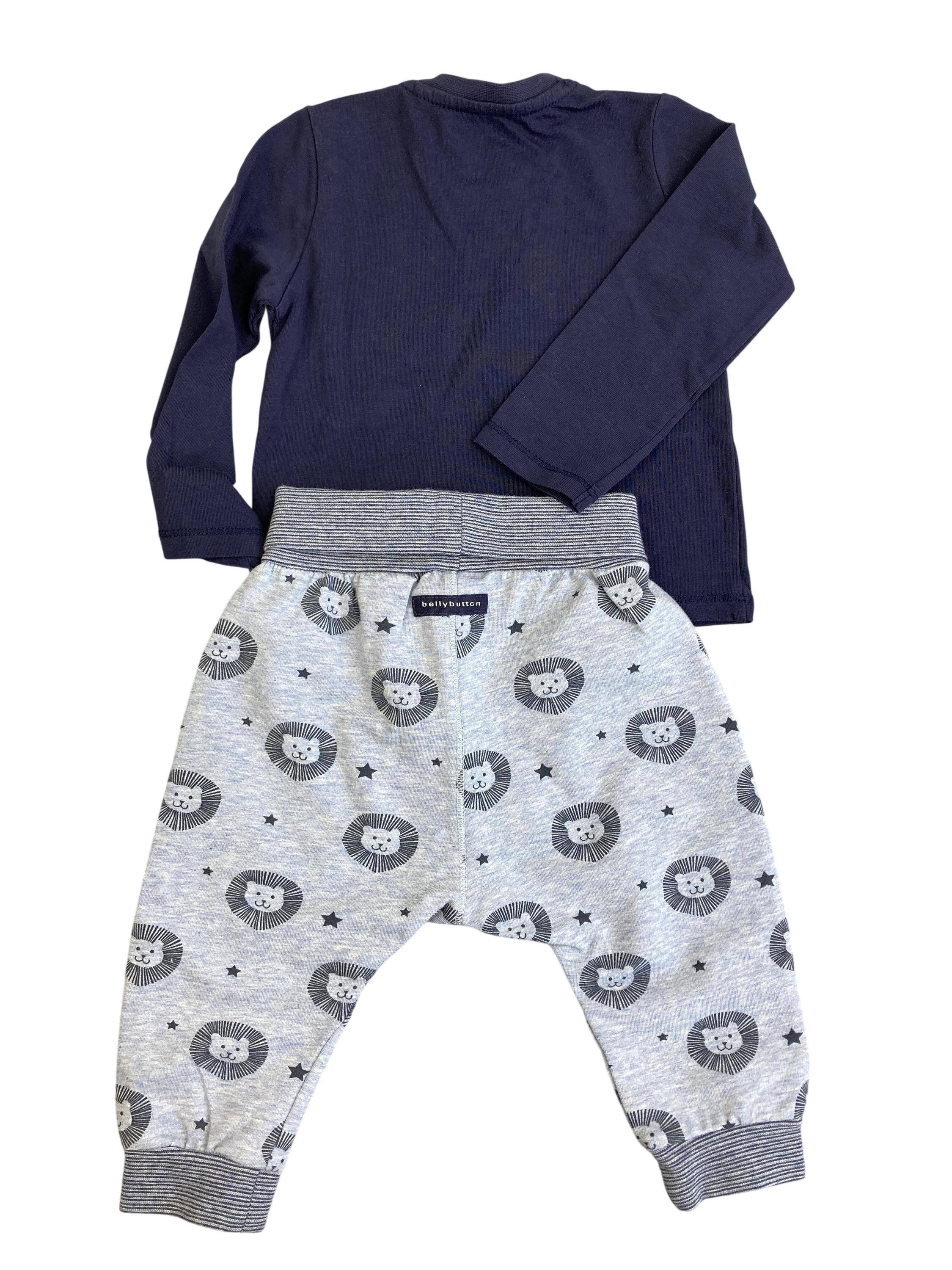 Jogger Kinderwagen & Zubehör Unterwegs T-Shirt 1/1 Arm Jogginghose Set Belly Button Rear Image Second Hand
