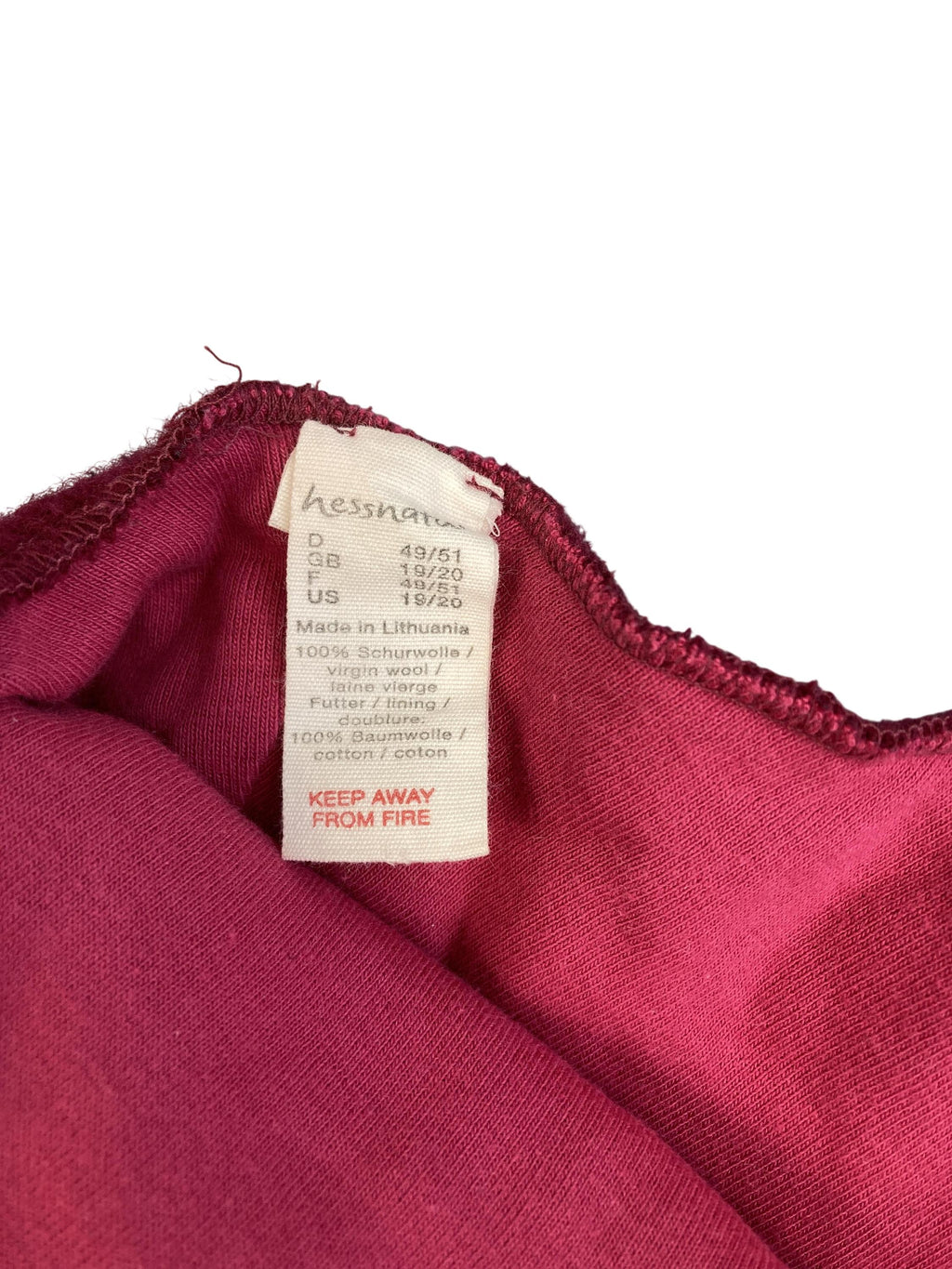 Mützen Hüte & Mützen Accessoires Mütze Hessnatur Label Image Second Hand