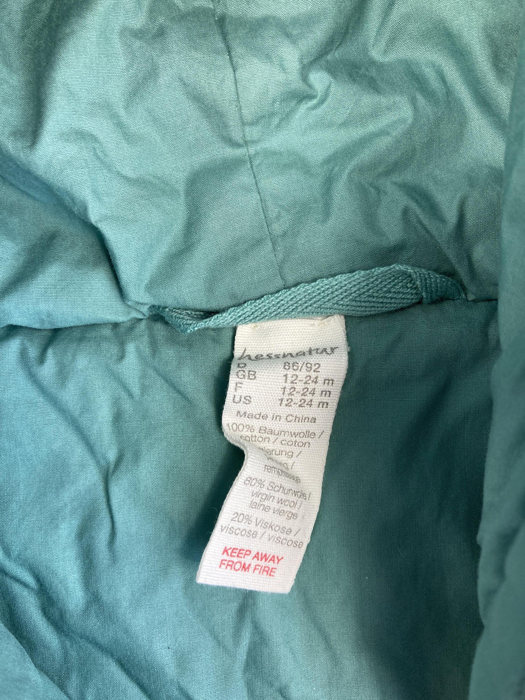 Ponchos Jacken & Westen Kleidung Poncho Hessnatur Label Image Second Hand