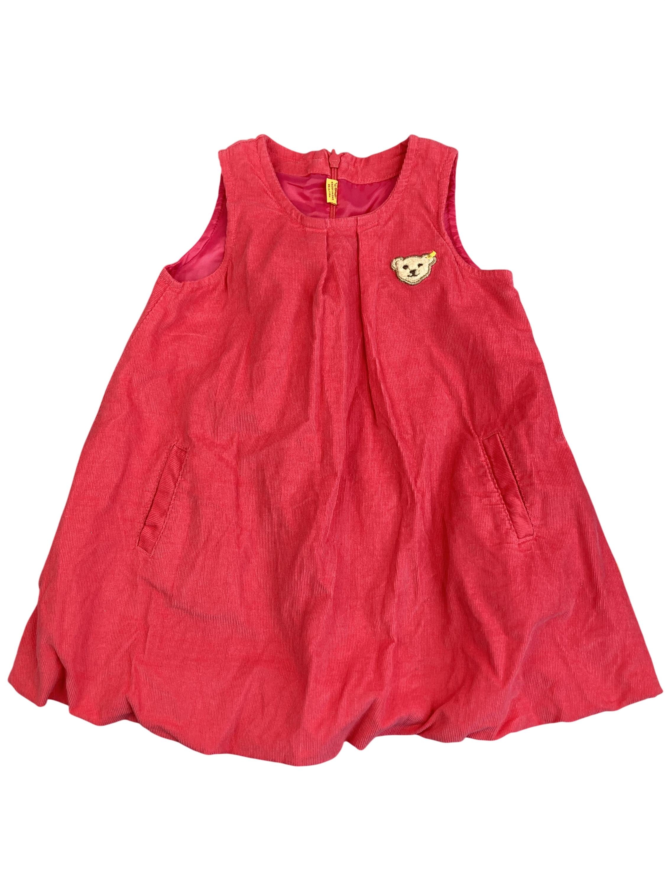 Kleider Kleider & Röcke Kleidung Kleid kurzarm Steiff Front Image Second Hand