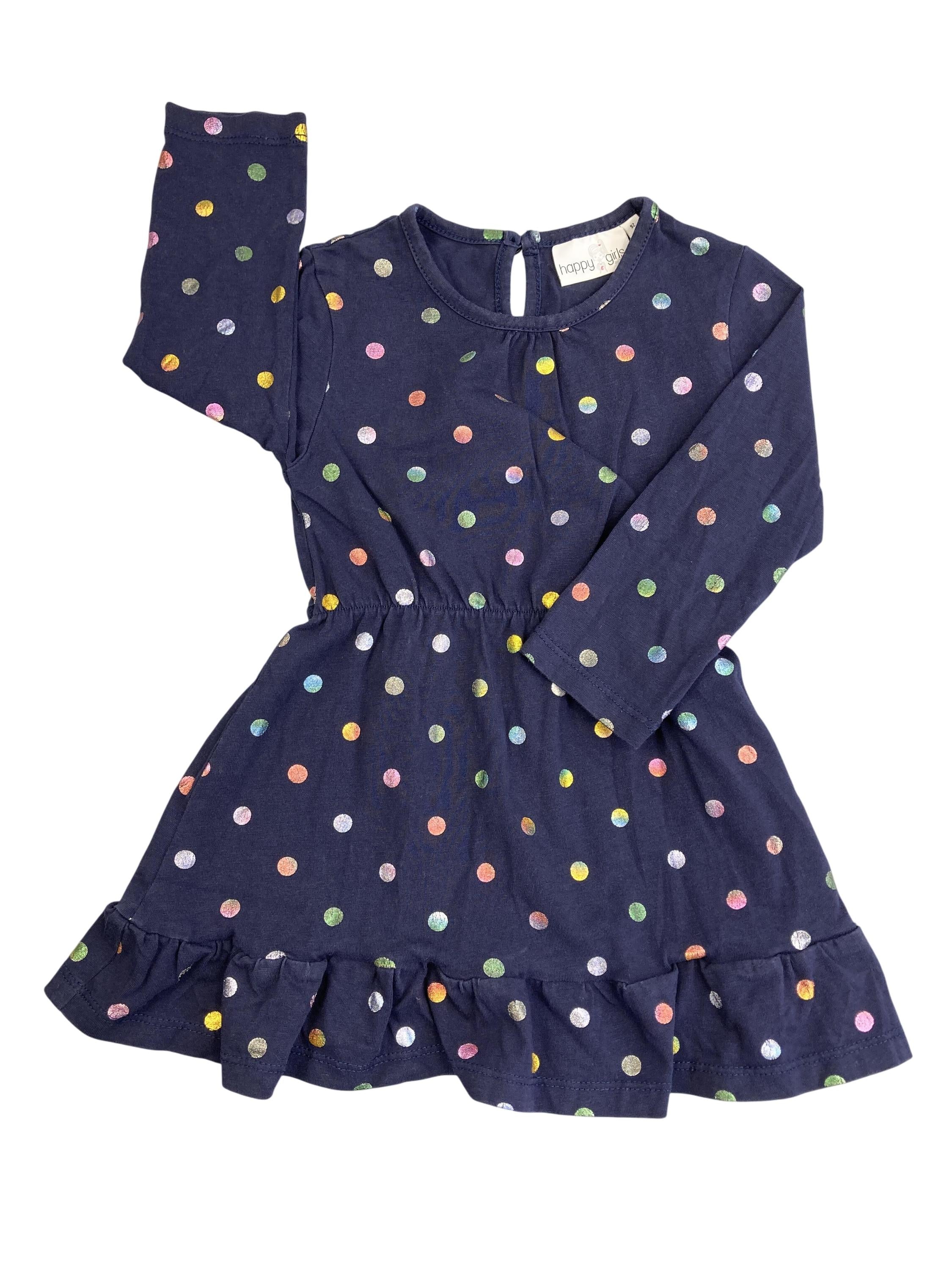 Lanarmkleider Kleider Kleider & Röcke Kleidung Kleid Langarm Eisend Kids Front Image Second Hand