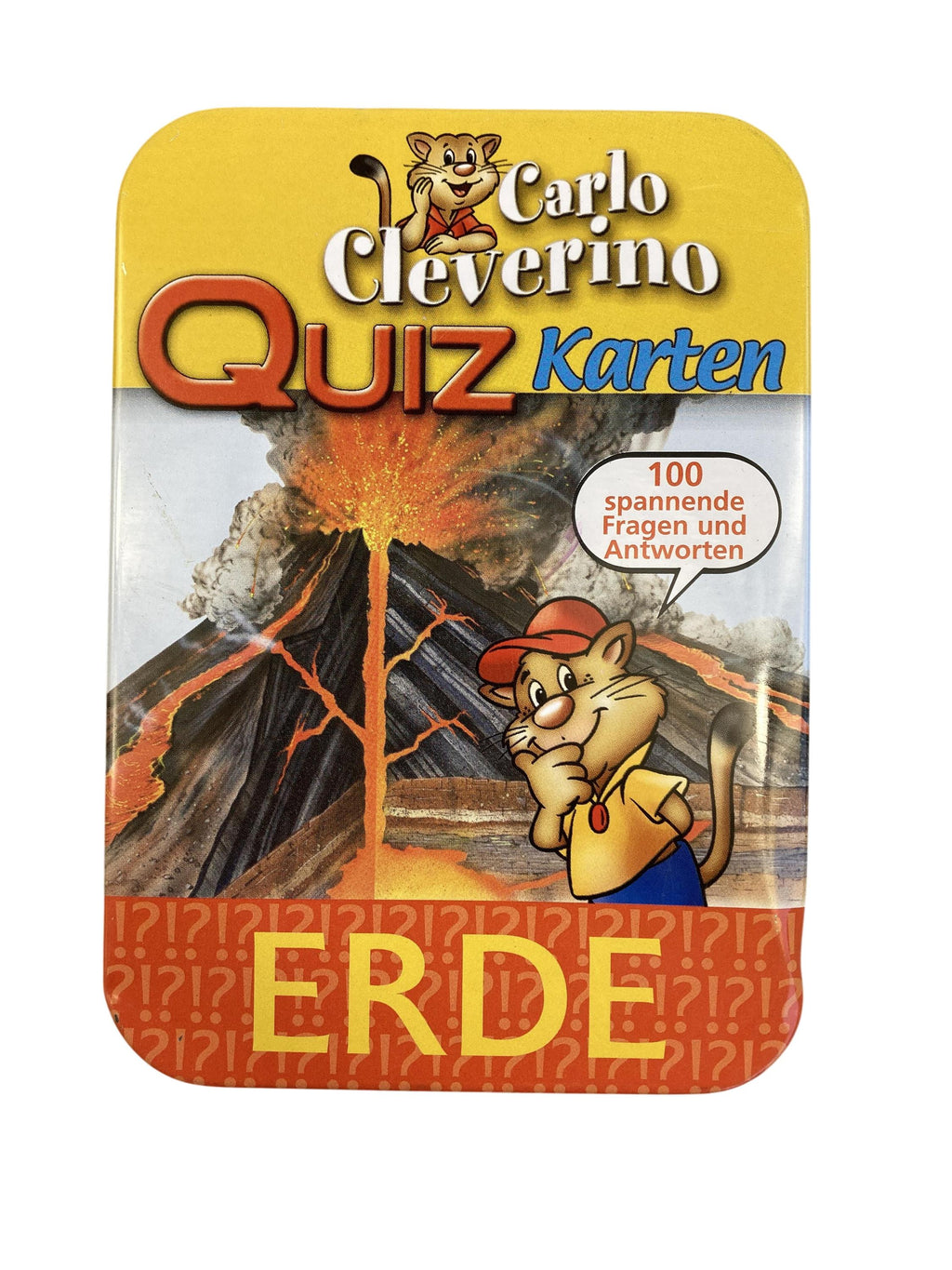 Kartenspiele Brett- / Gesellschaftsspiele Spielen & Lernen Quiz Karten - Erde Schwager & Steinlein Verlag Front Image Second Hand