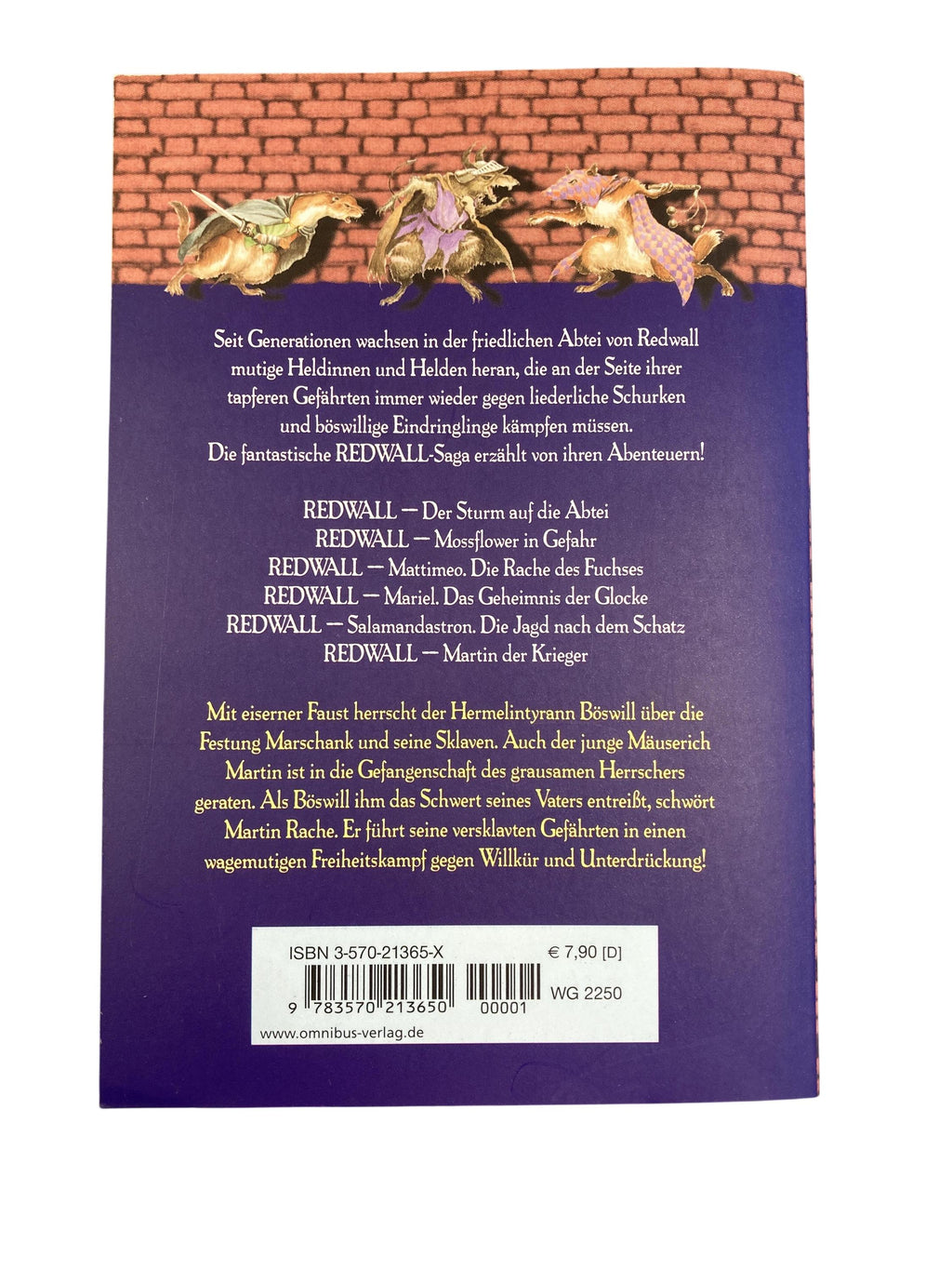 Bücher Spielen & Lernen Martin der Krieger Omnibus Verlag Rear Image Second Hand