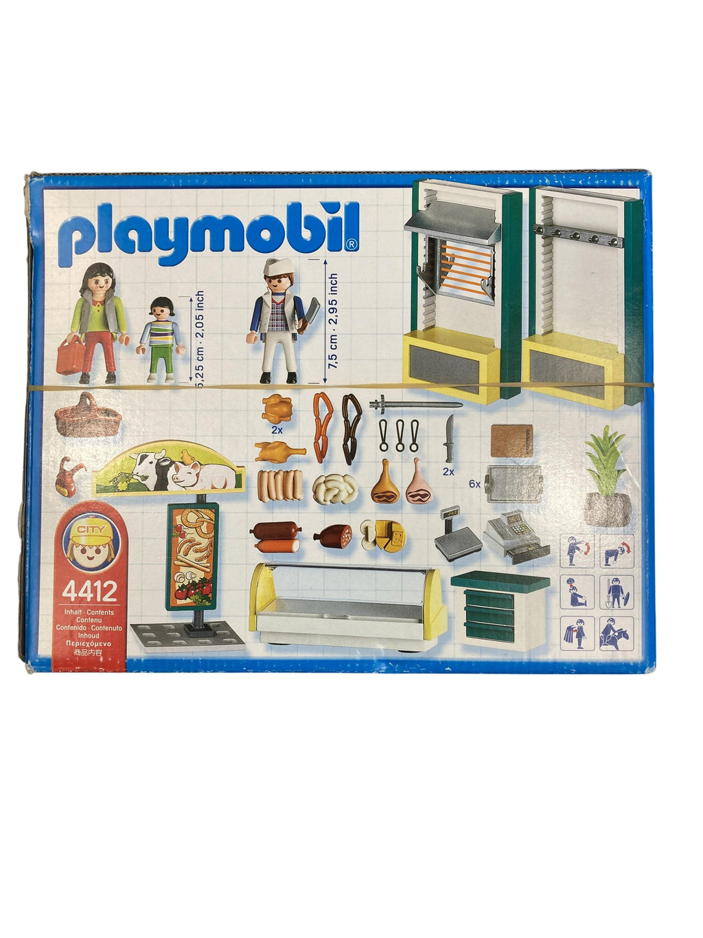 Playmobil Bauen & Konstruieren Spielen & Lernen Playmobil Metzgerei 4412 Playmobil Rear Image Second Hand