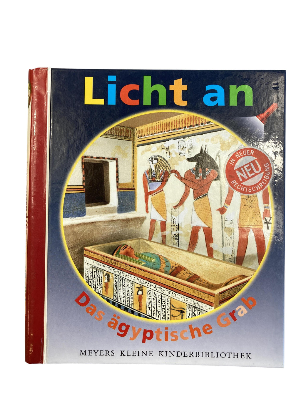 Kinderbücher Bücher Spielen & Lernen Licht an - Das ägyptische Grab Meyers Lexikonverlag Front Image Second Hand