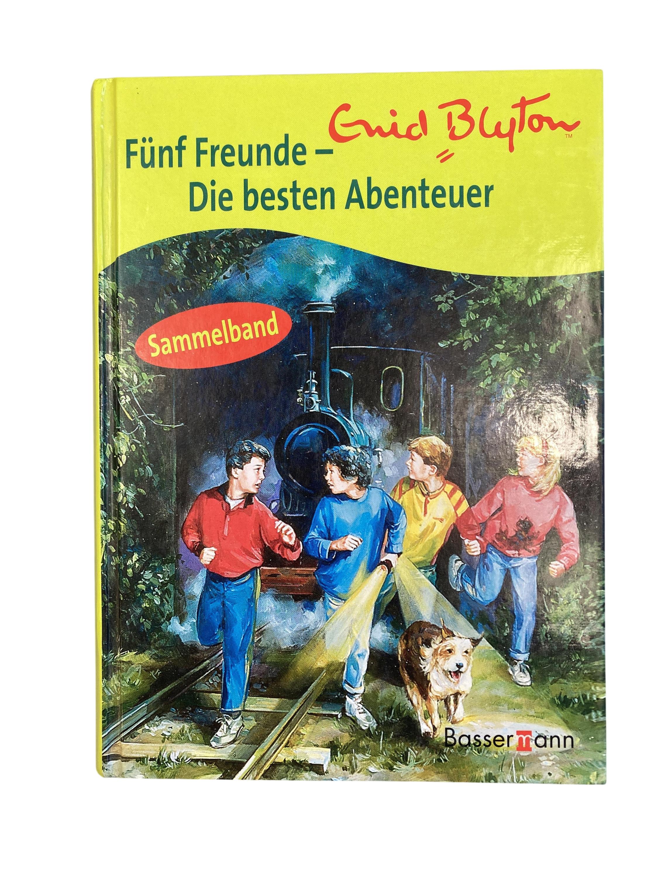 Kinderbücher Bücher Spielen & Lernen Fünf Freunde - Die besten Abenteuer Bassermann Front Image Second Hand
