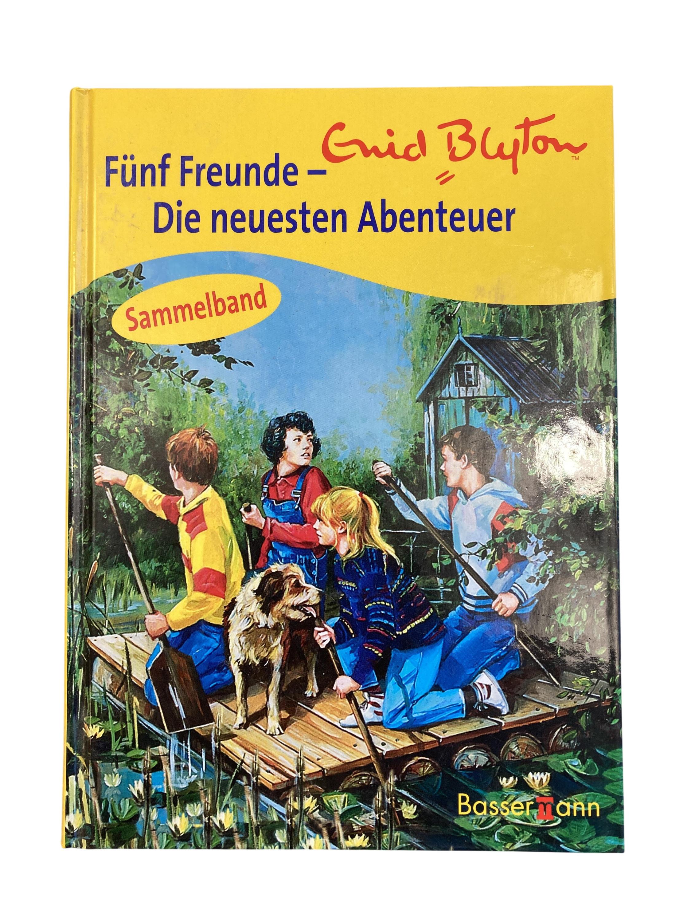 Kinderbücher Bücher Spielen & Lernen Fünf Freunde - Die neuesten Abenteuer Bassermann Front Image Second Hand