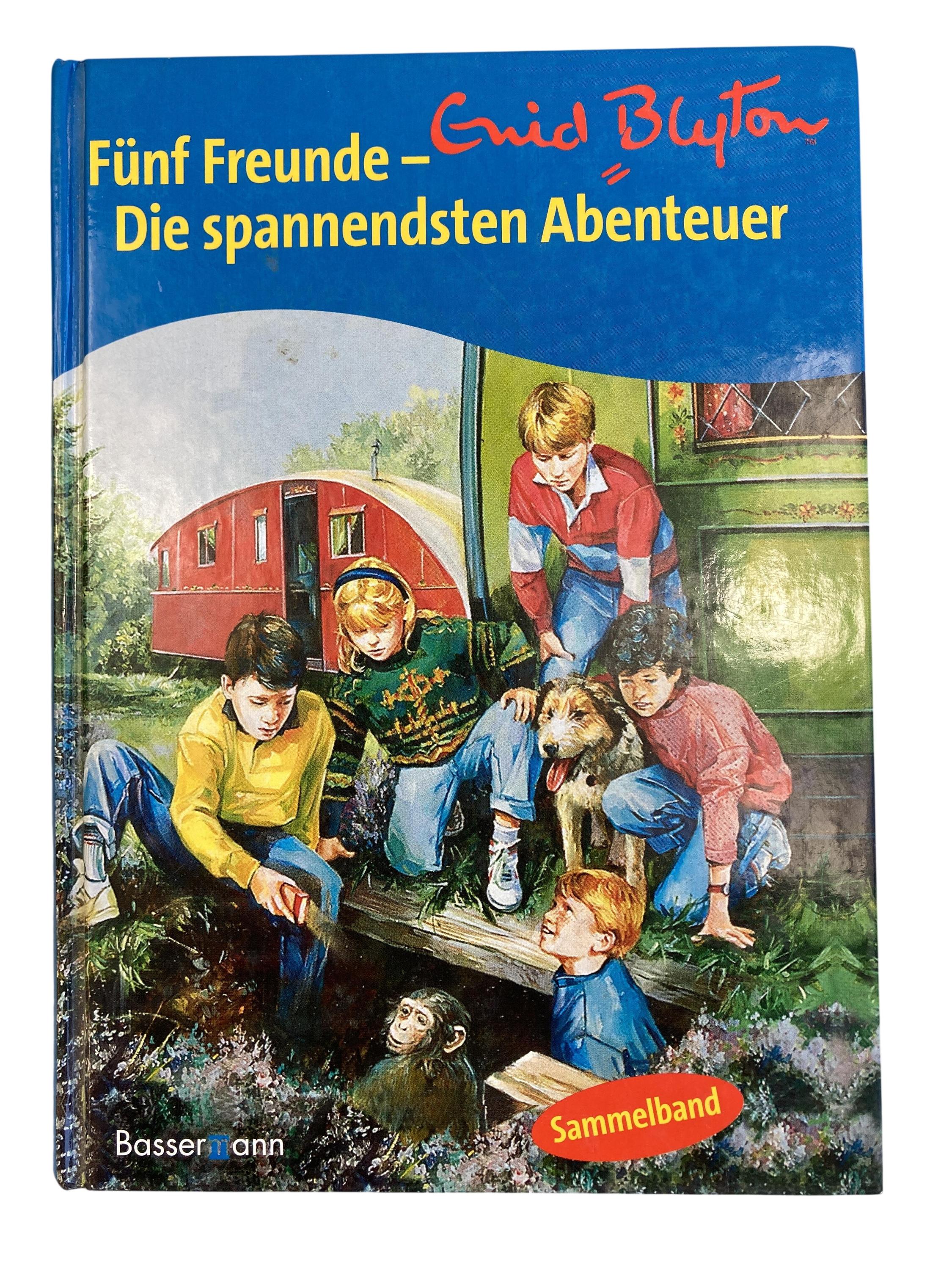 Kinderbücher Bücher Spielen & Lernen Fünf Freunde - Die spannendsten Abenteuer Bassermann Front Image Second Hand