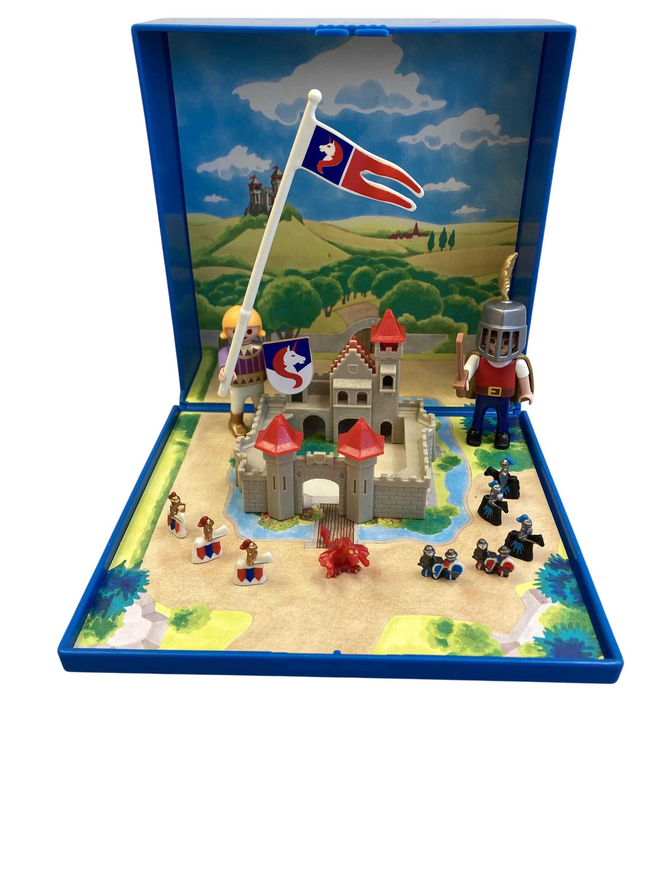 Playmobil Bauen & Konstruieren Spielen & Lernen Playmobil - Ritterburg - Microwelt - Magnetische Reisebox Playmobil Front Image Second Hand