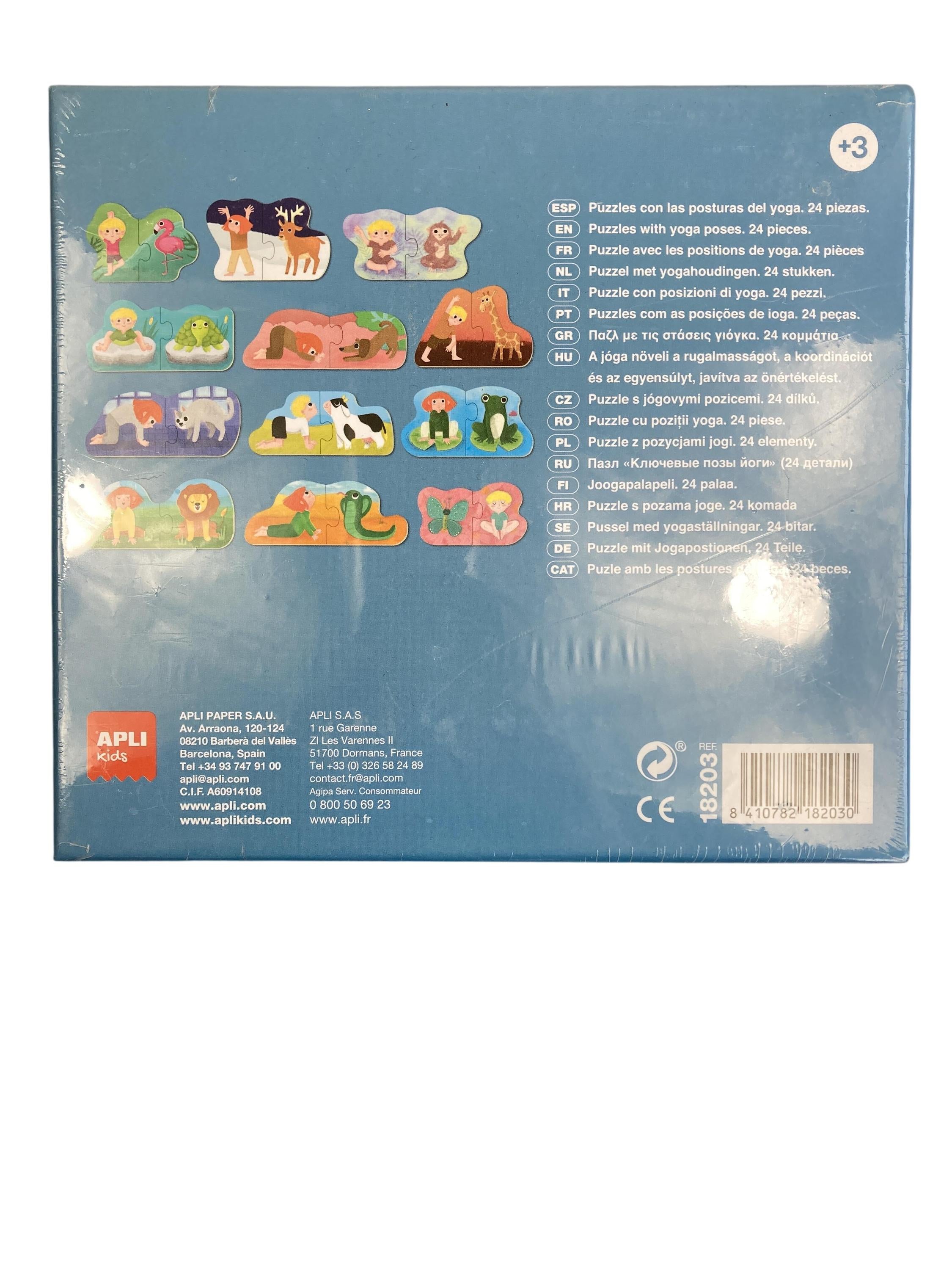 Puzzles Puzzles Spielen & Lernen Puzzle Yoga Apli Kids Rear Image Second Hand