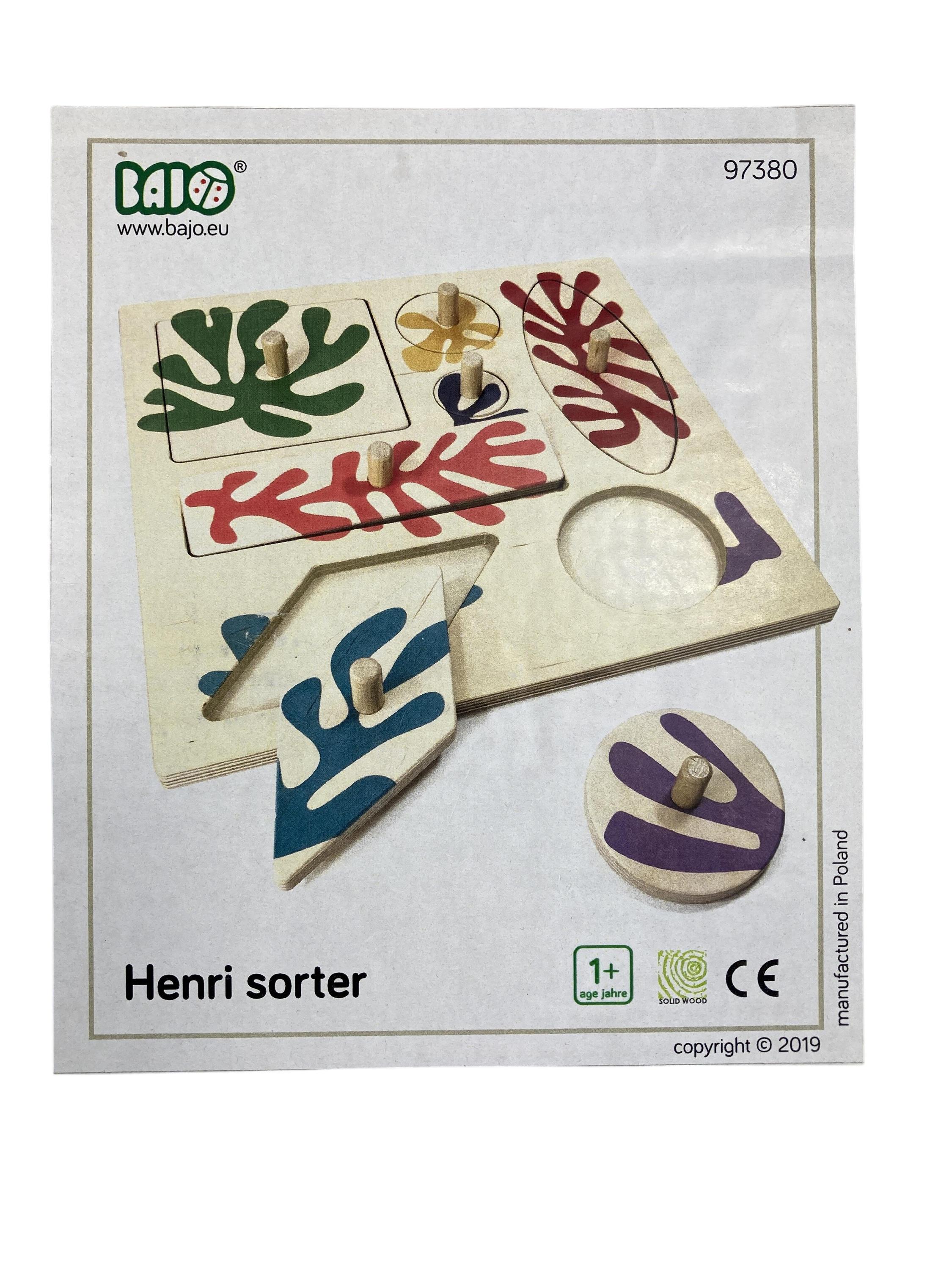 Holzpuzzles Holzspielzeuge Spielen & Lernen Holzpuzzle BAJO Label Image Second Hand