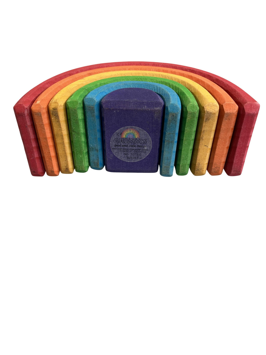 Holzspielzeuge Spielen & Lernen Kleiner Regenbogen Grimms Rear Image Second Hand