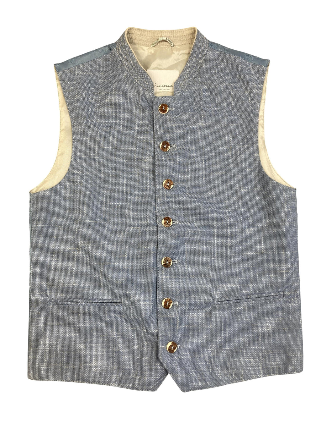 Westen Jacken & Westen Kleidung Trachtenweste Moser Trachten Front Image Second Hand