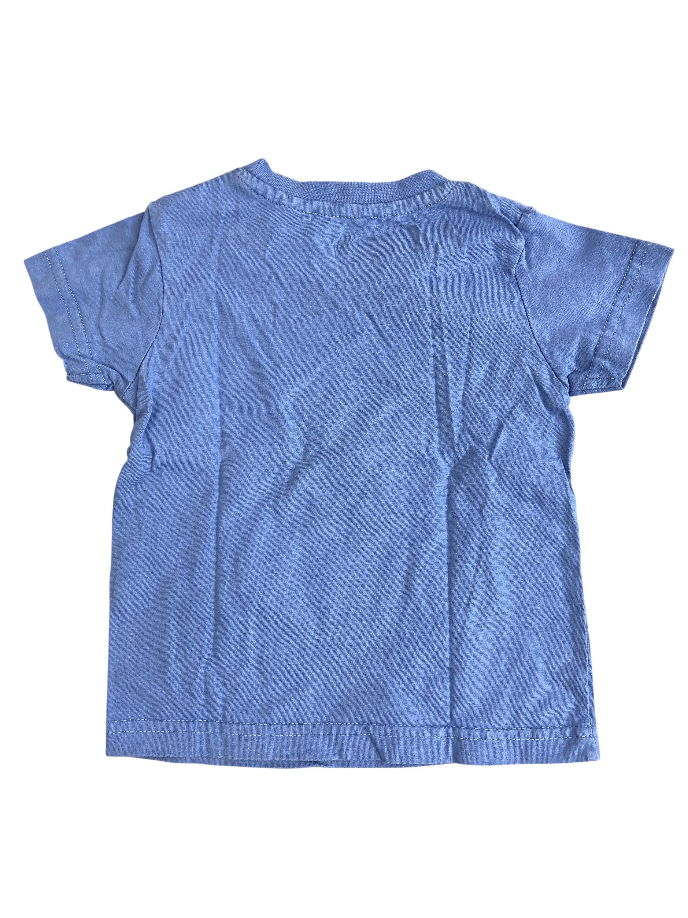 T-Shirts T-Shirts & Tops Kleidung T-Shirt Blue Seven  Rear Image Second Hand