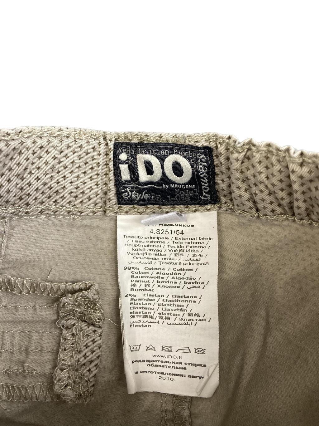 Stoffhosen Hosen & Jeans Kleidung Stoffhose IDO Label Image Second Hand