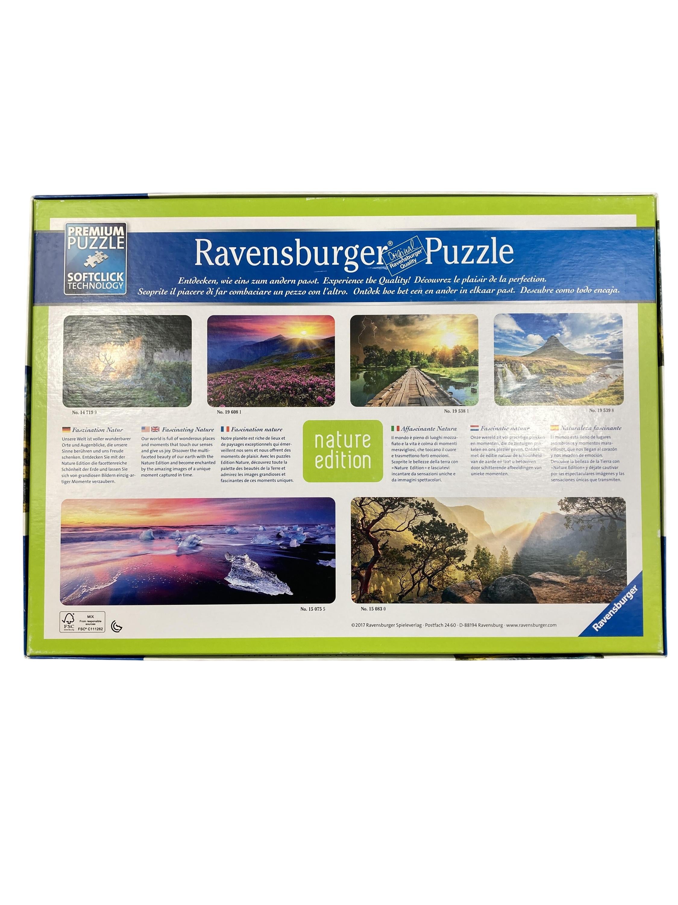 Puzzles Puzzles Spielen & Lernen Wasserfall von Kirkjufell Island Ravensburger Rear Image Second Hand