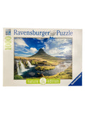Puzzles Puzzles Spielen & Lernen Wasserfall von Kirkjufell Island Ravensburger Front Image Second Hand