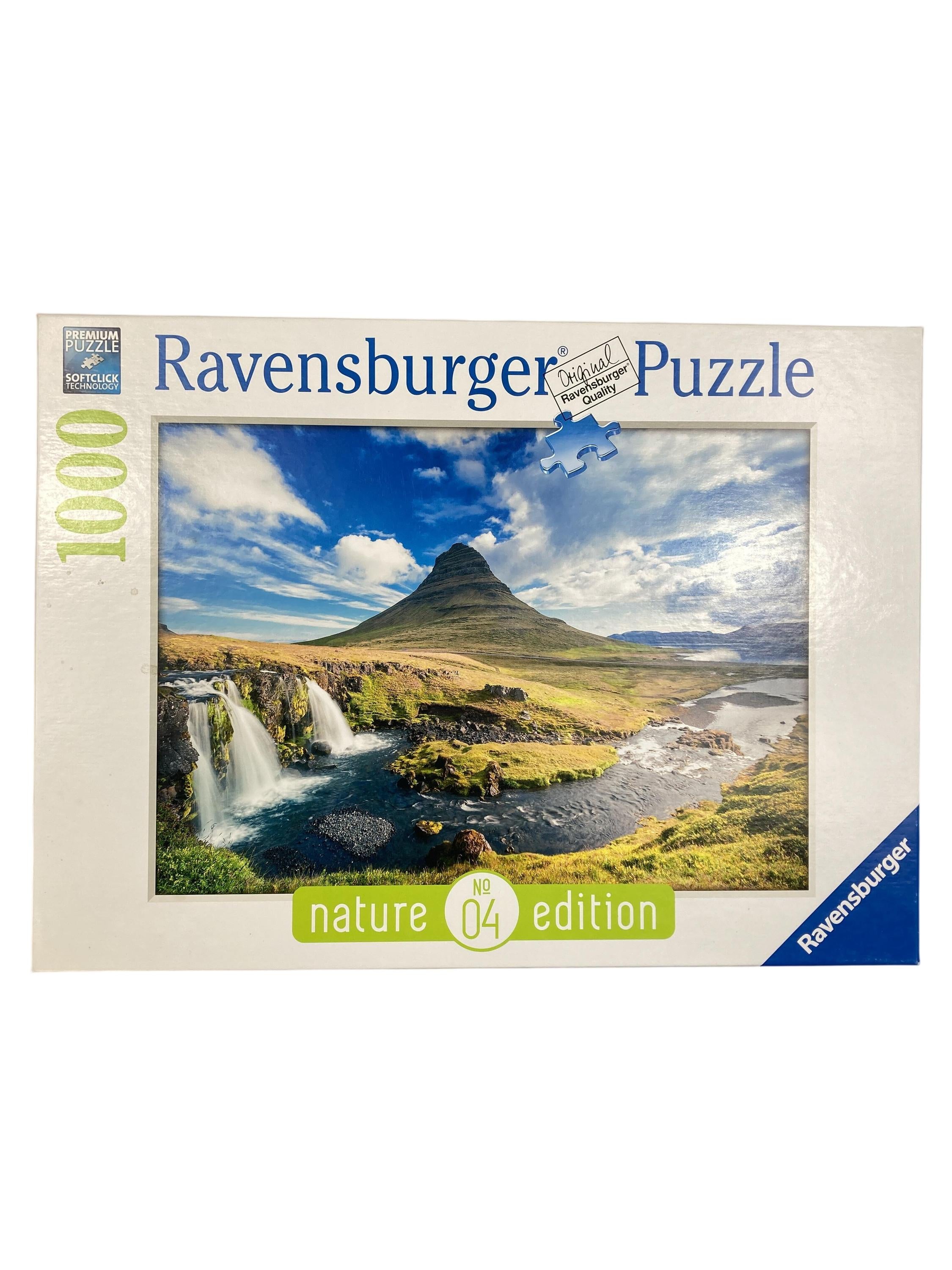 Puzzles Puzzles Spielen & Lernen Wasserfall von Kirkjufell Island Ravensburger Front Image Second Hand