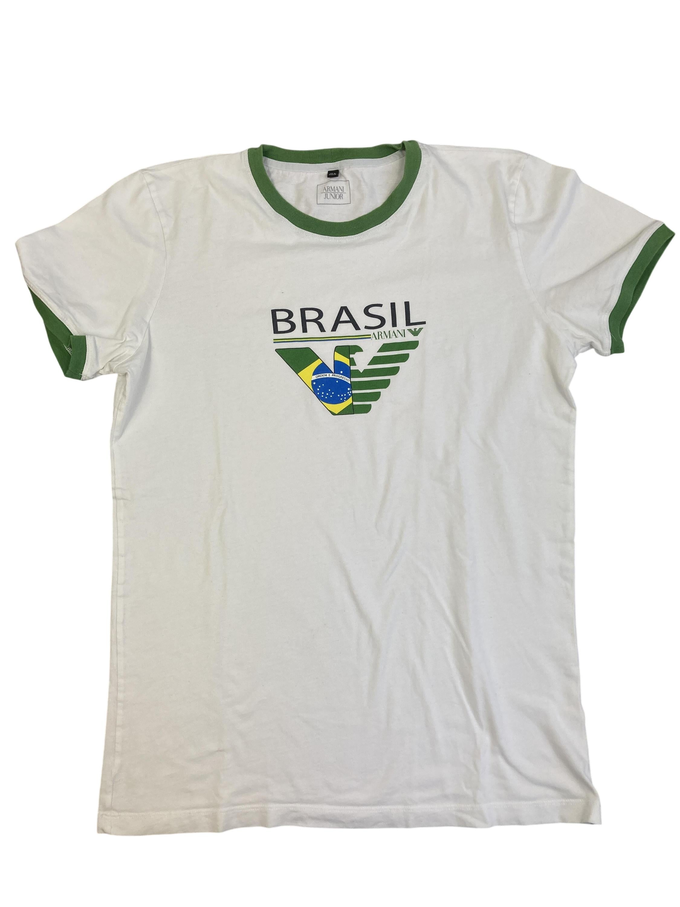 T-Shirts T-Shirts & Tops Kleidung T Shirt Armani Junior  Front Image Second Hand