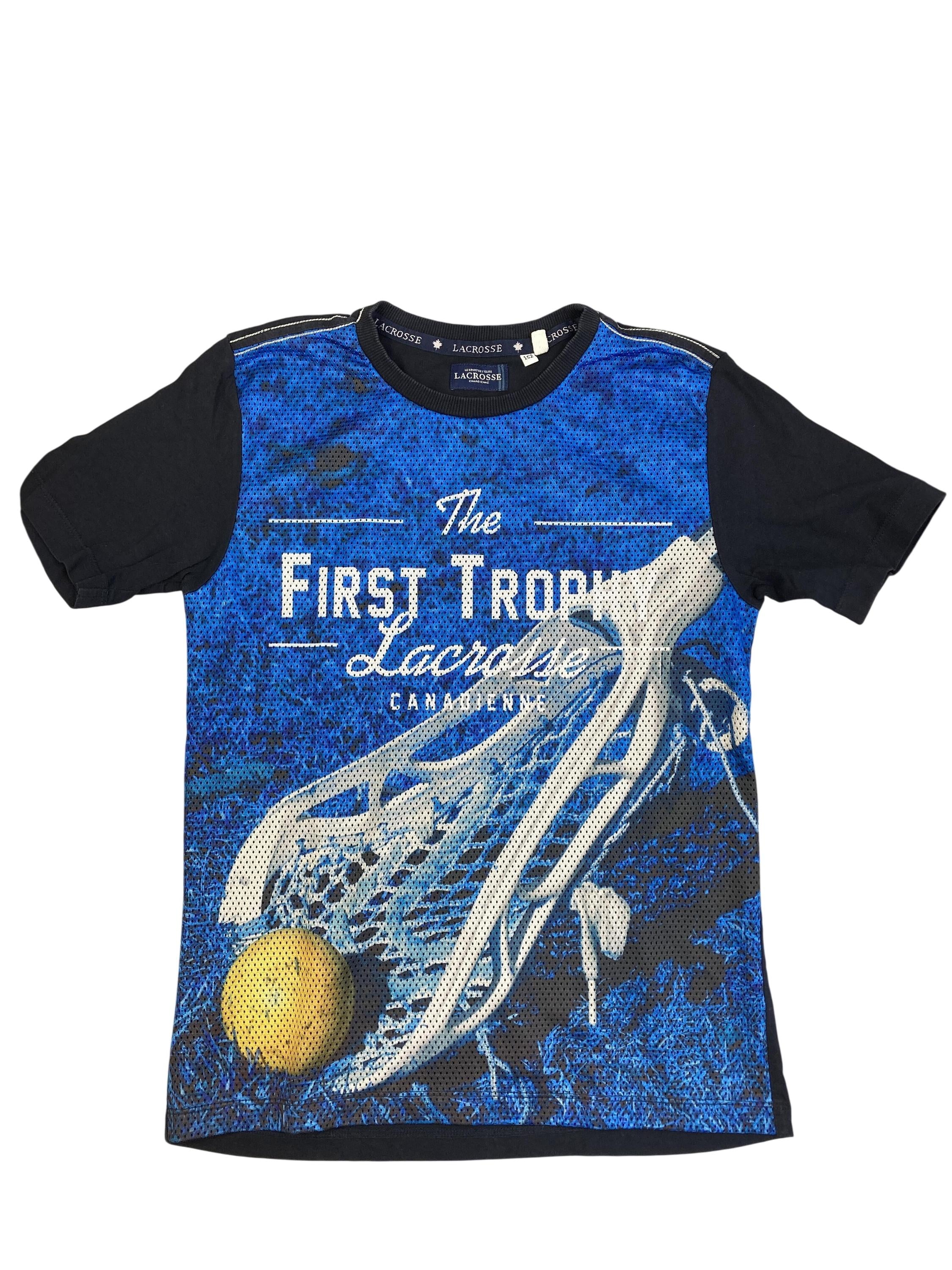 T-Shirts T-Shirts & Tops Kleidung T-Shirt Lacrosse Front Image Second Hand