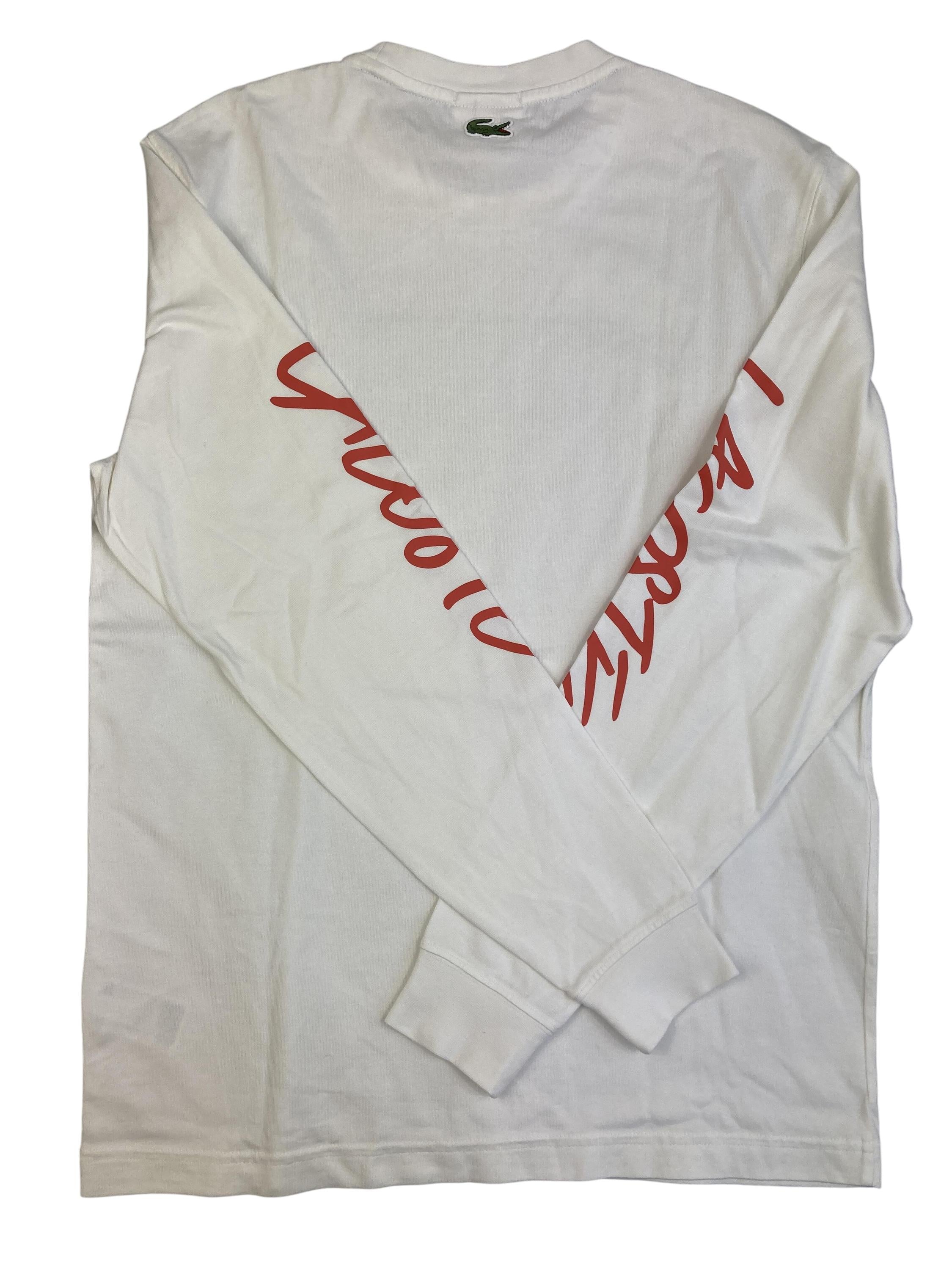 Langarmshirts Longsleeves & Shirts Kleidung Langarmshirt Lacoste Rear Image Second Hand