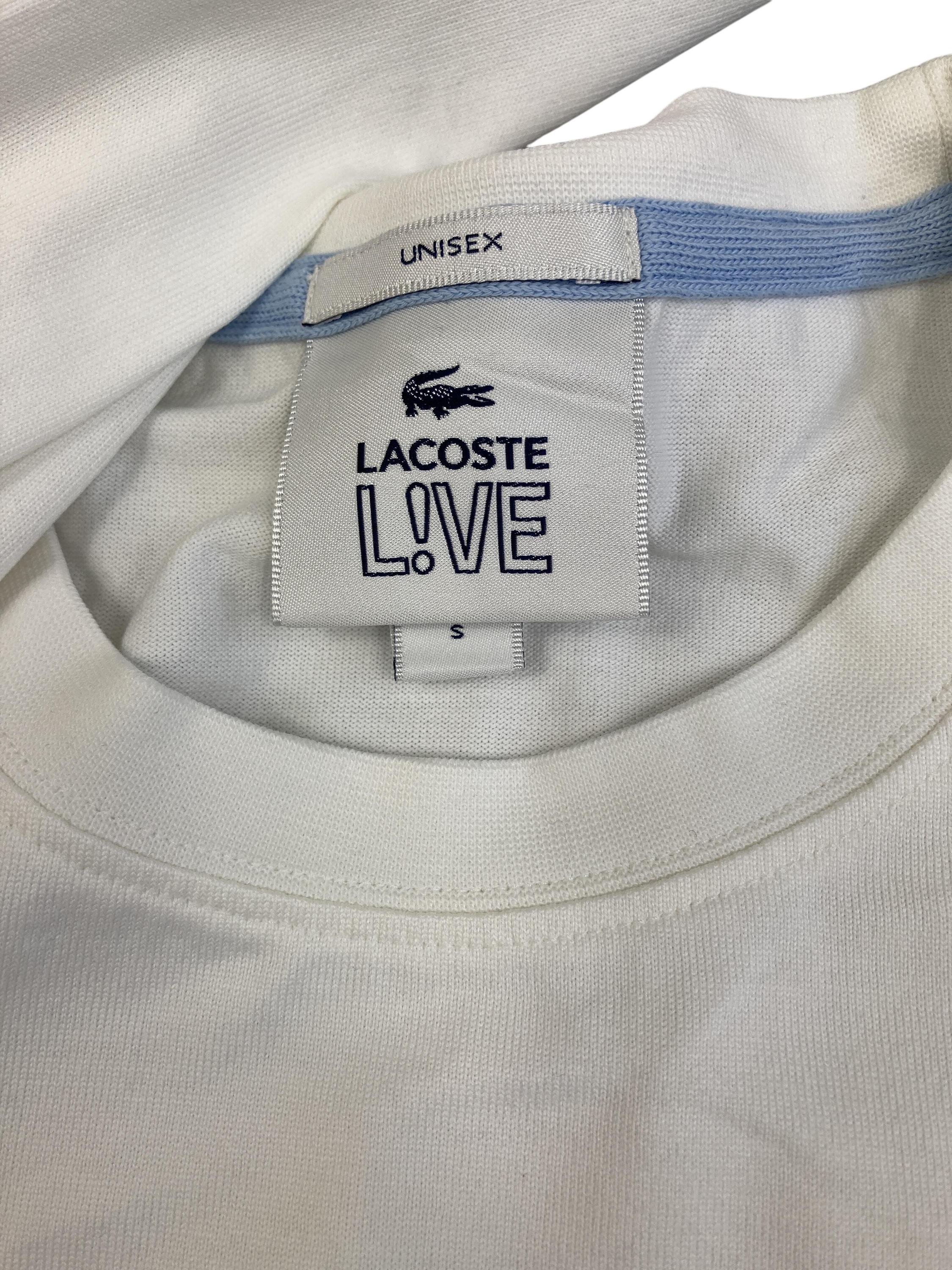 Langarmshirts Longsleeves & Shirts Kleidung Langarmshirt Lacoste Label Image Second Hand