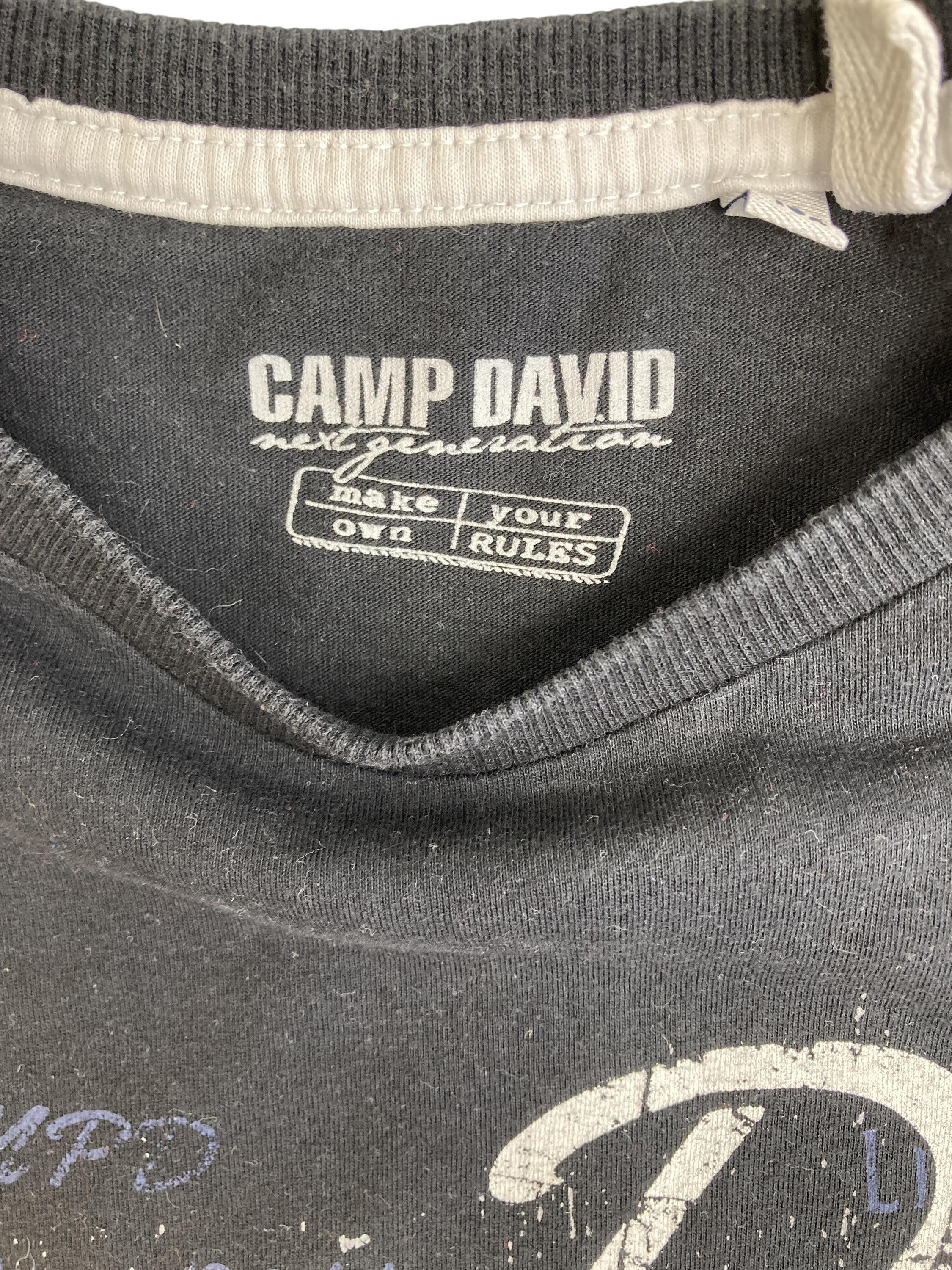 Langarmshirts Longsleeves & Shirts Kleidung Langarmshirt Camp David Label Image Second Hand