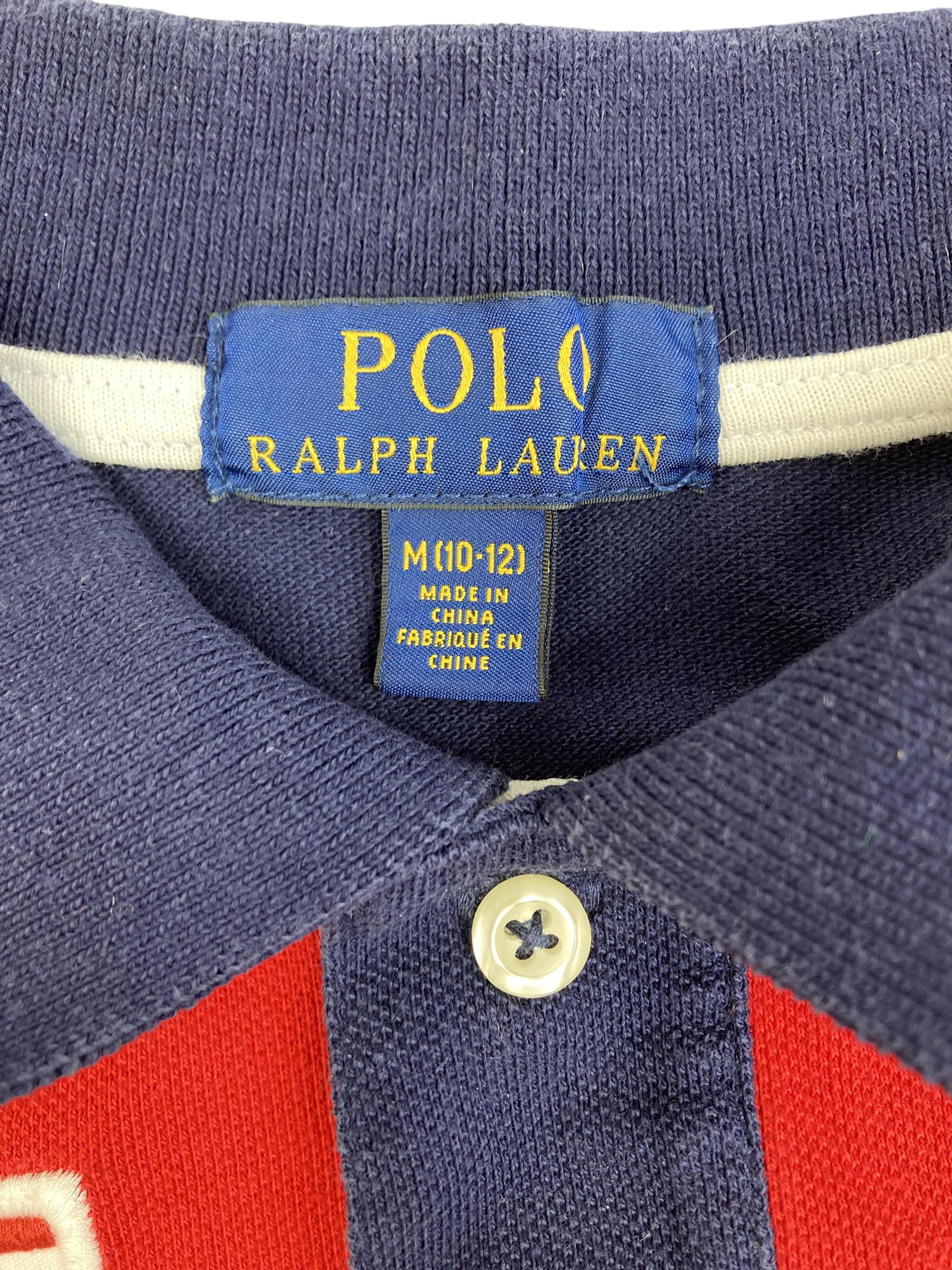 T-Shirts T-Shirts & Tops Kleidung Polo Shirt Polo Ralph Lauren Label Image Second Hand