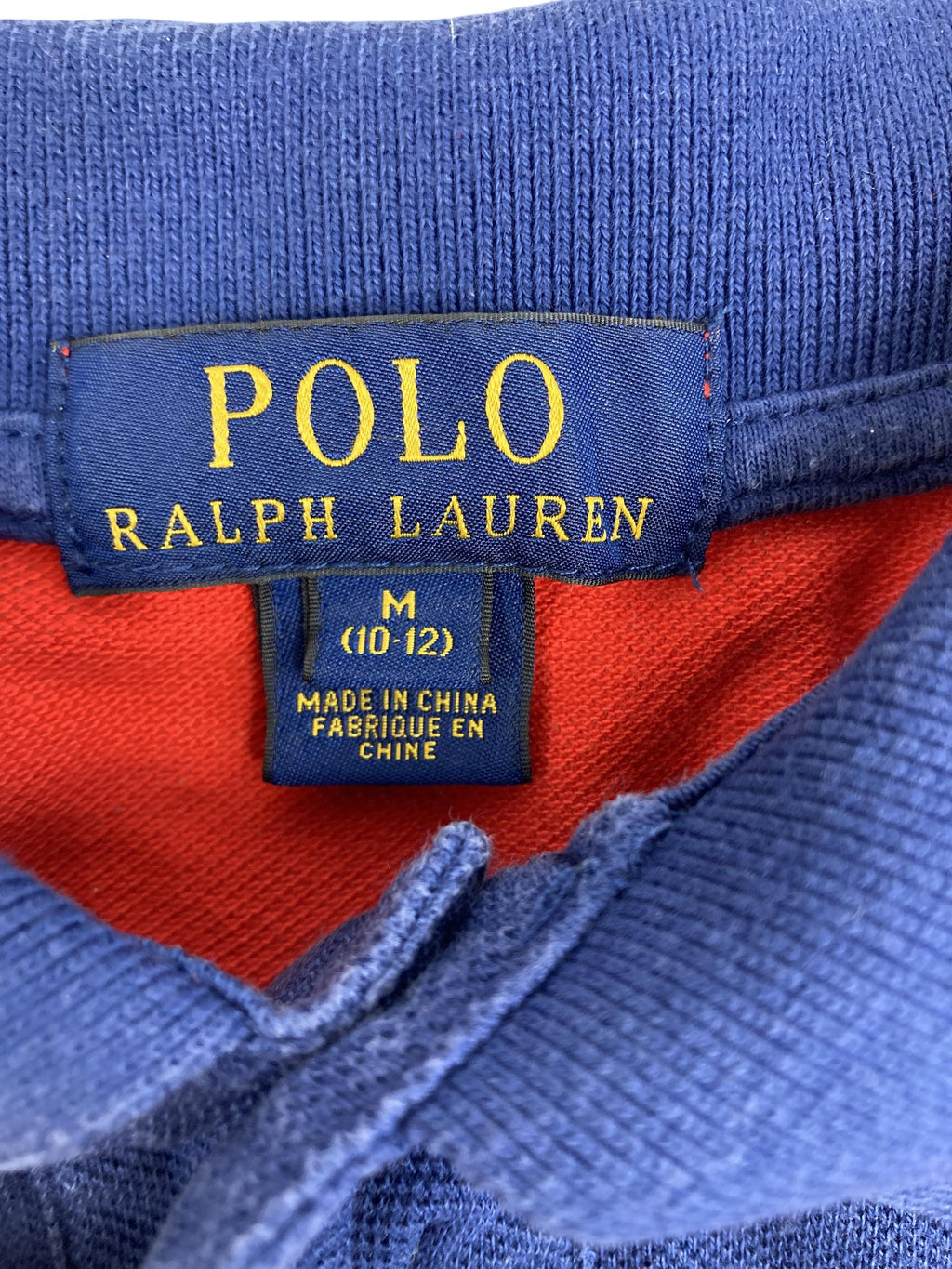 T-Shirts T-Shirts & Tops Kleidung Polo Shirt Polo Ralph Lauren Label Image Second Hand