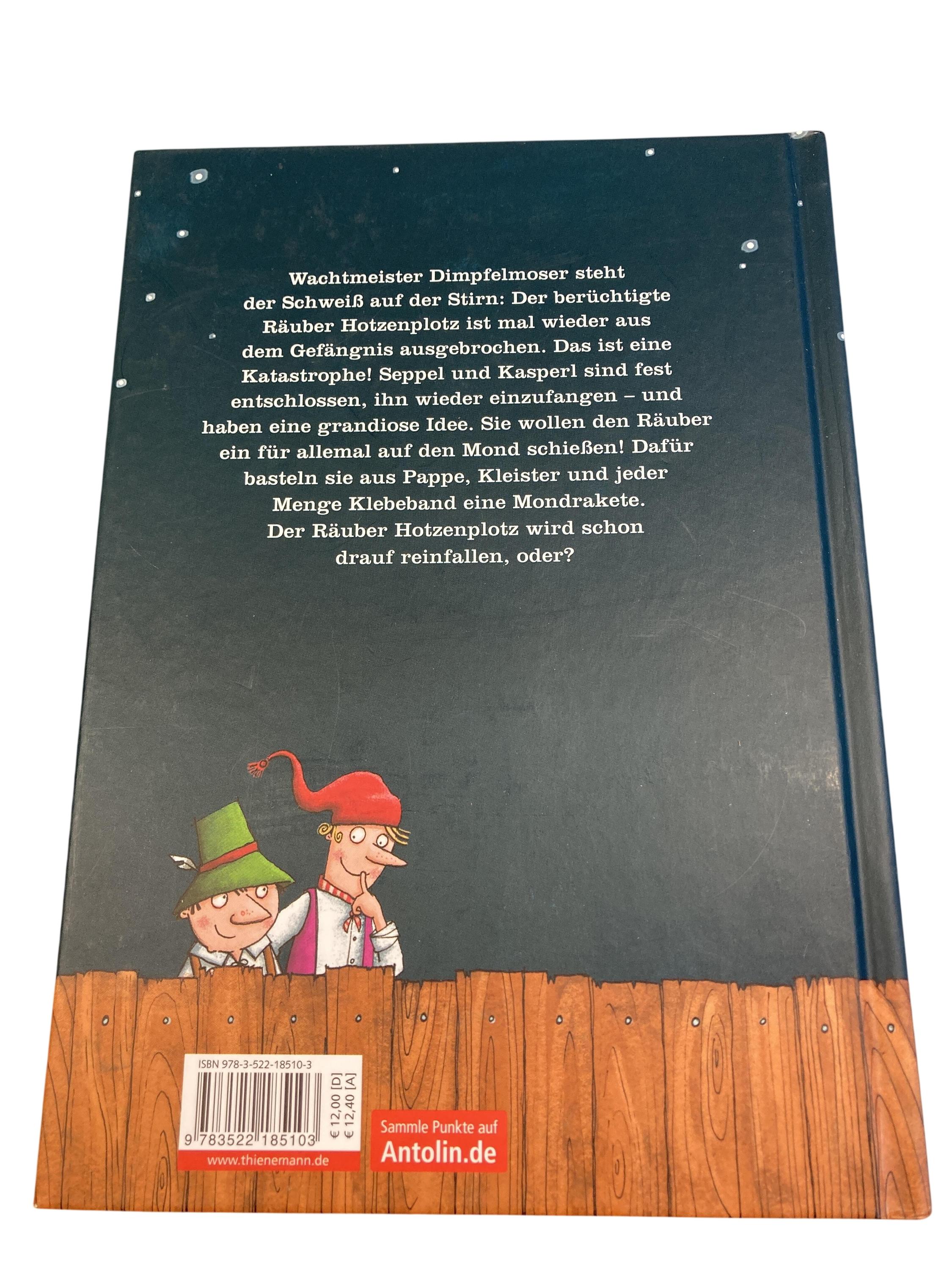 Kinderbücher Bücher Spielen & Lernen Der Räuber Hotzenplotz und die Mondrakete Thienemann  Rear Image Second Hand