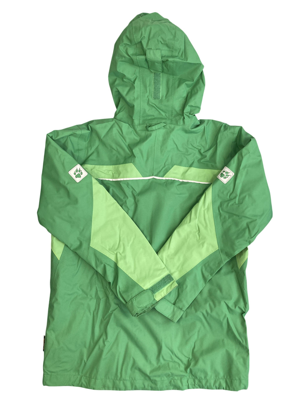 Regenjacken Regenkleidung Kleidung Regenjacke Jack Wolfskin Rear Image Second Hand
